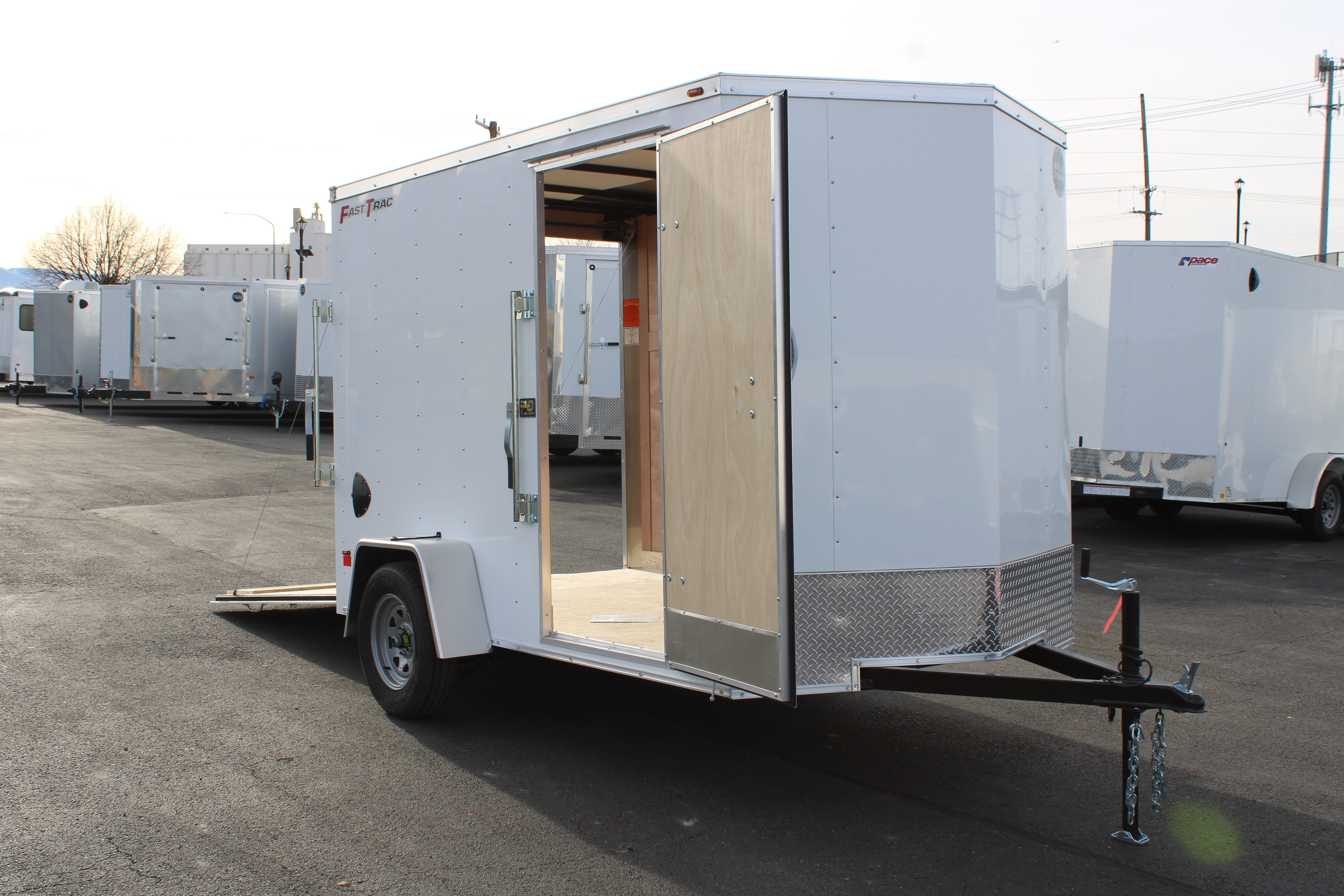 2025 Wells Cargo 6 x 10 Enclosed Trailer