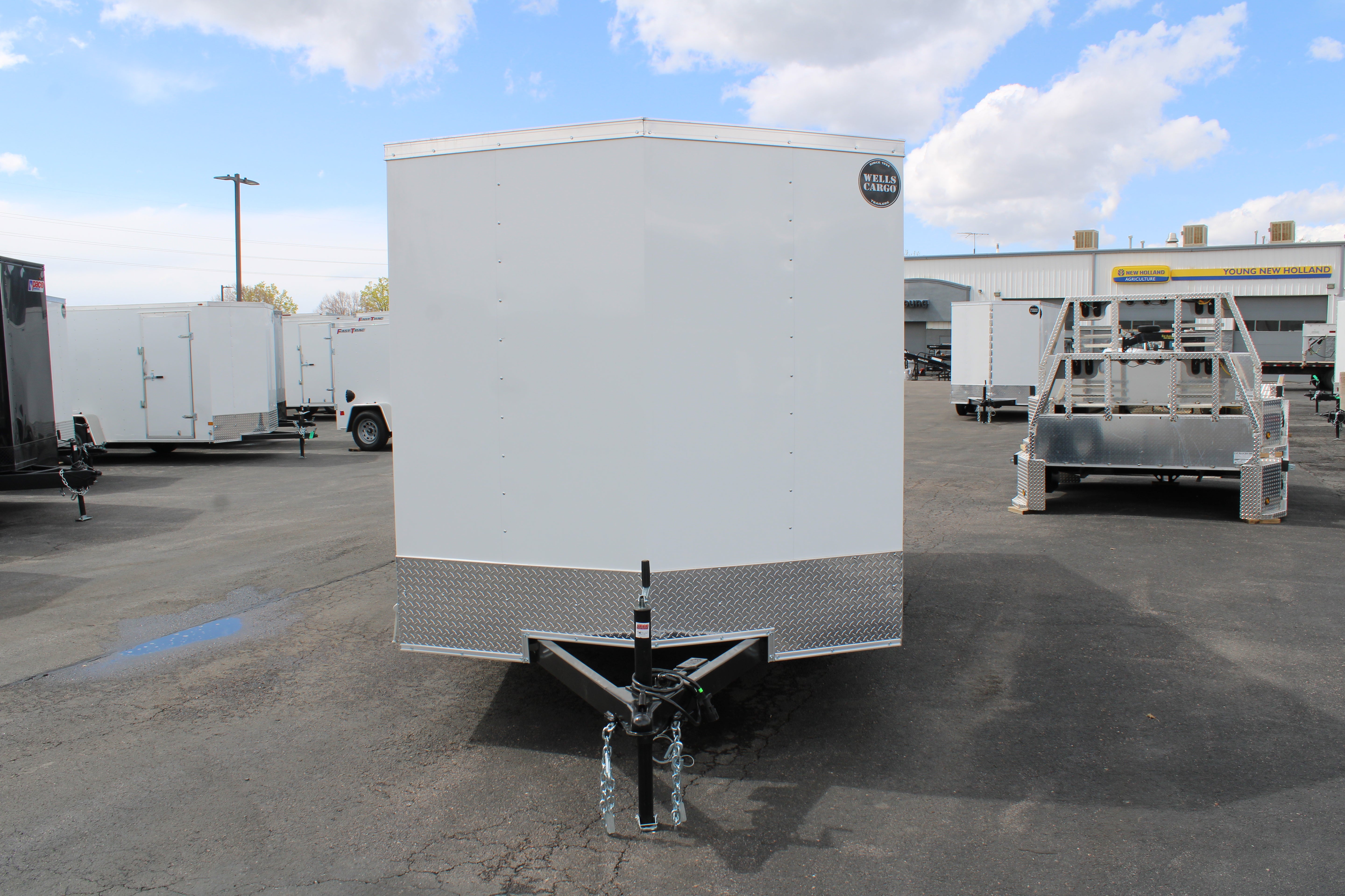 2025 Wells Cargo 7 x 14 Enclosed Trailer