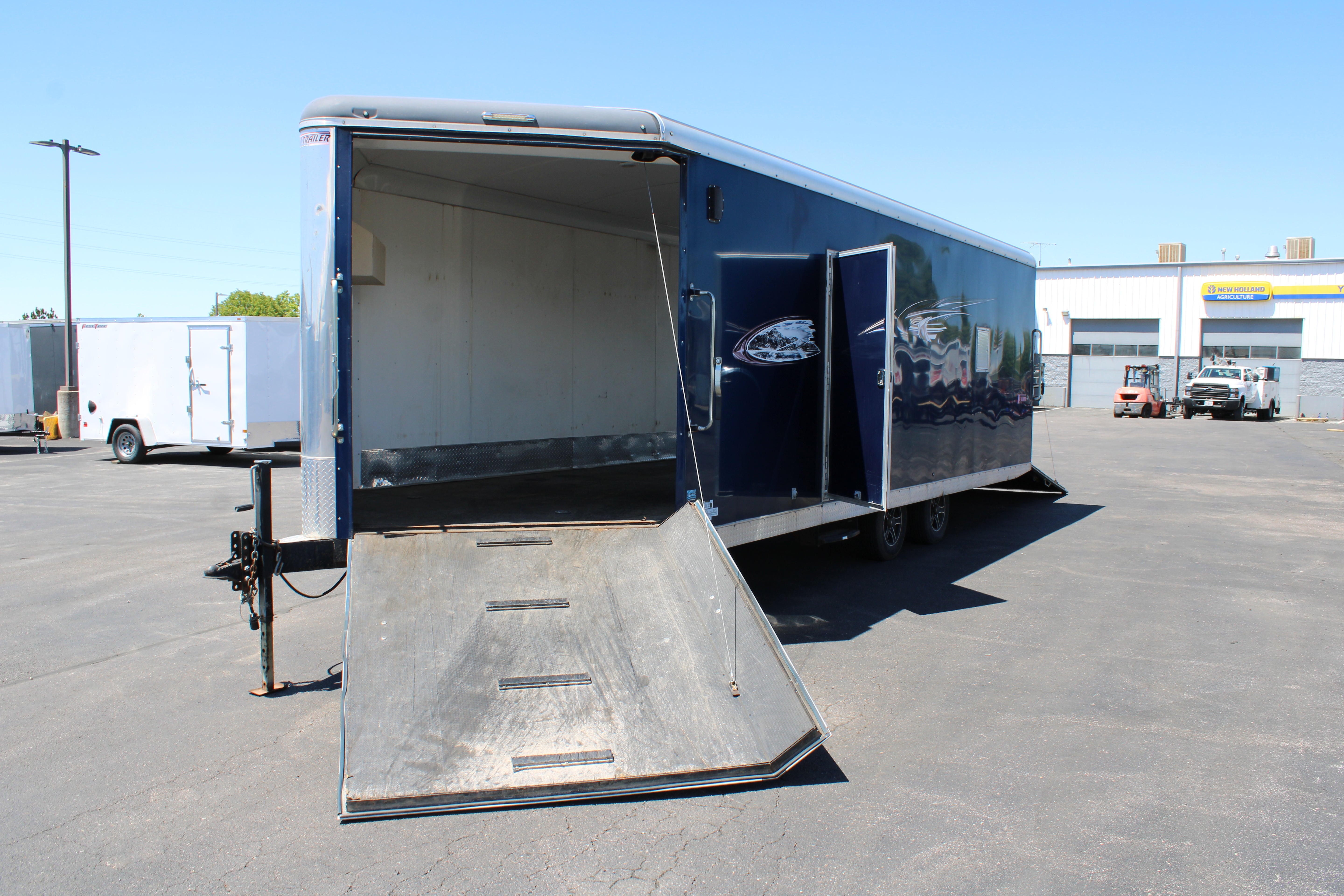TETON 28' SNOWMOBILE TRAILER