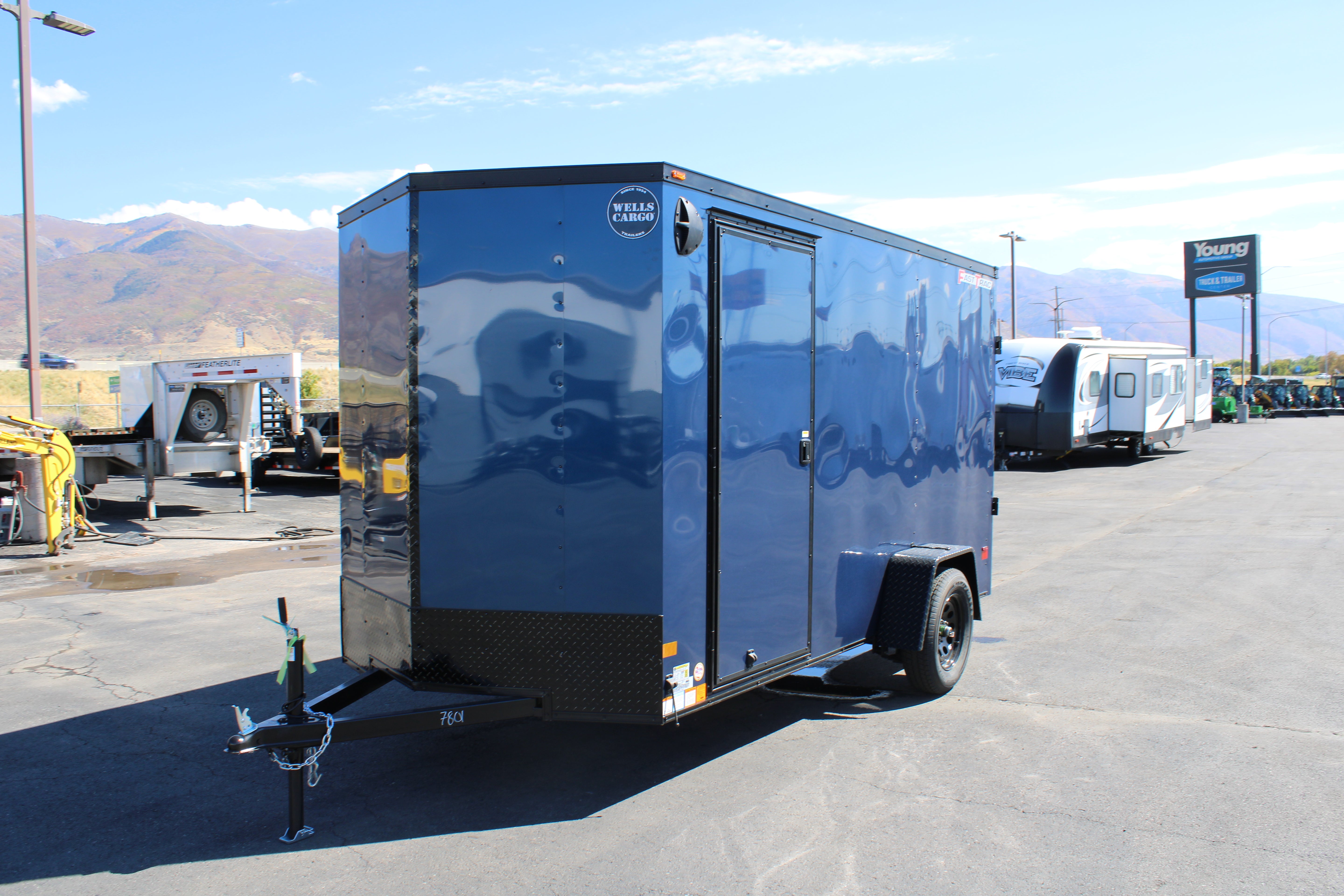 Wells Cargo 6 x 12 Deluxe Enclosed Trailer
