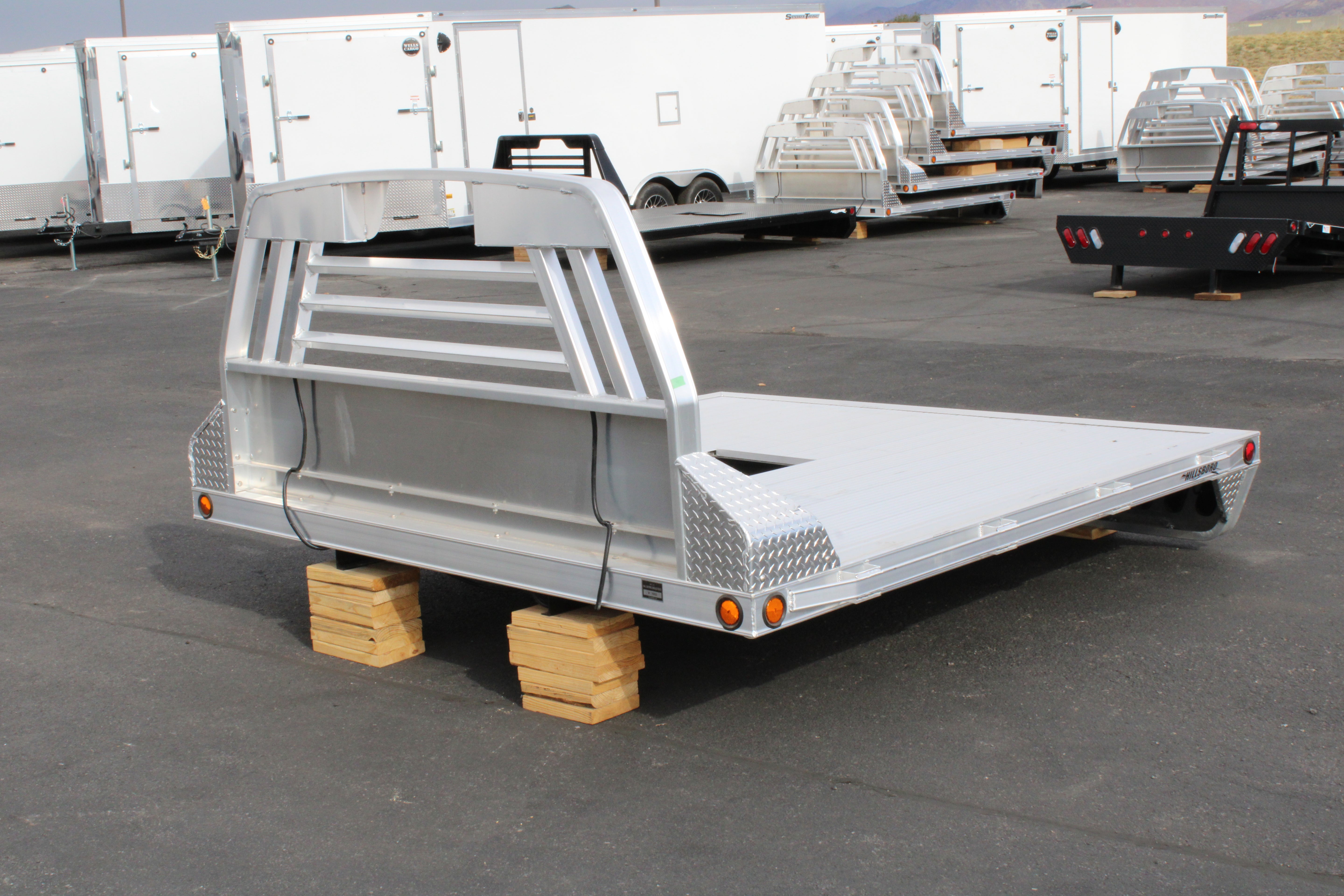 2024 Hillsboro Aluminum 7 x 8.6 Truck Bed