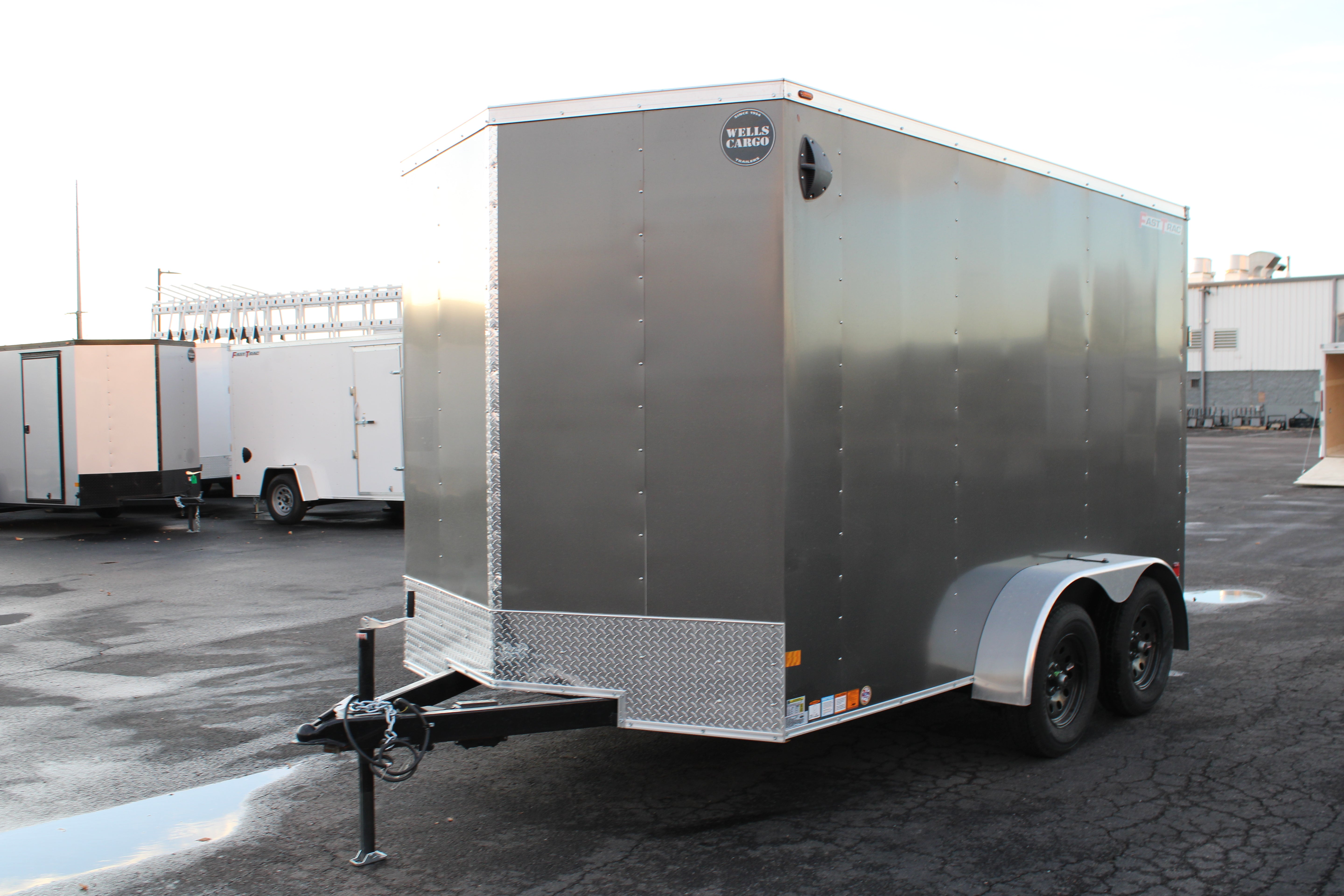 Wells Cargo 7 x 12 Enclosed Cargo Trailer