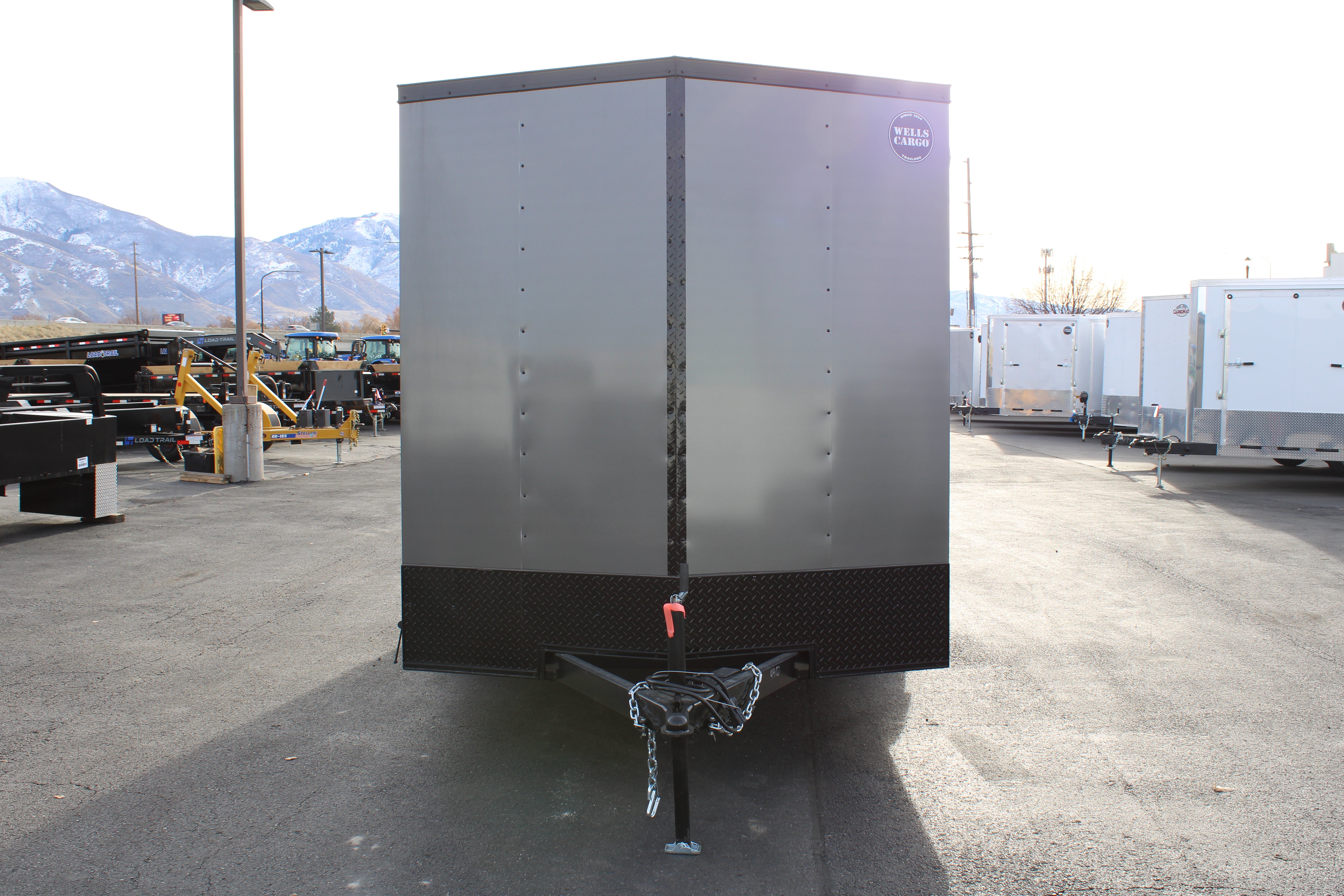 2025 Wells Cargo 7 x 16 Deluxe Enclosed Trailer