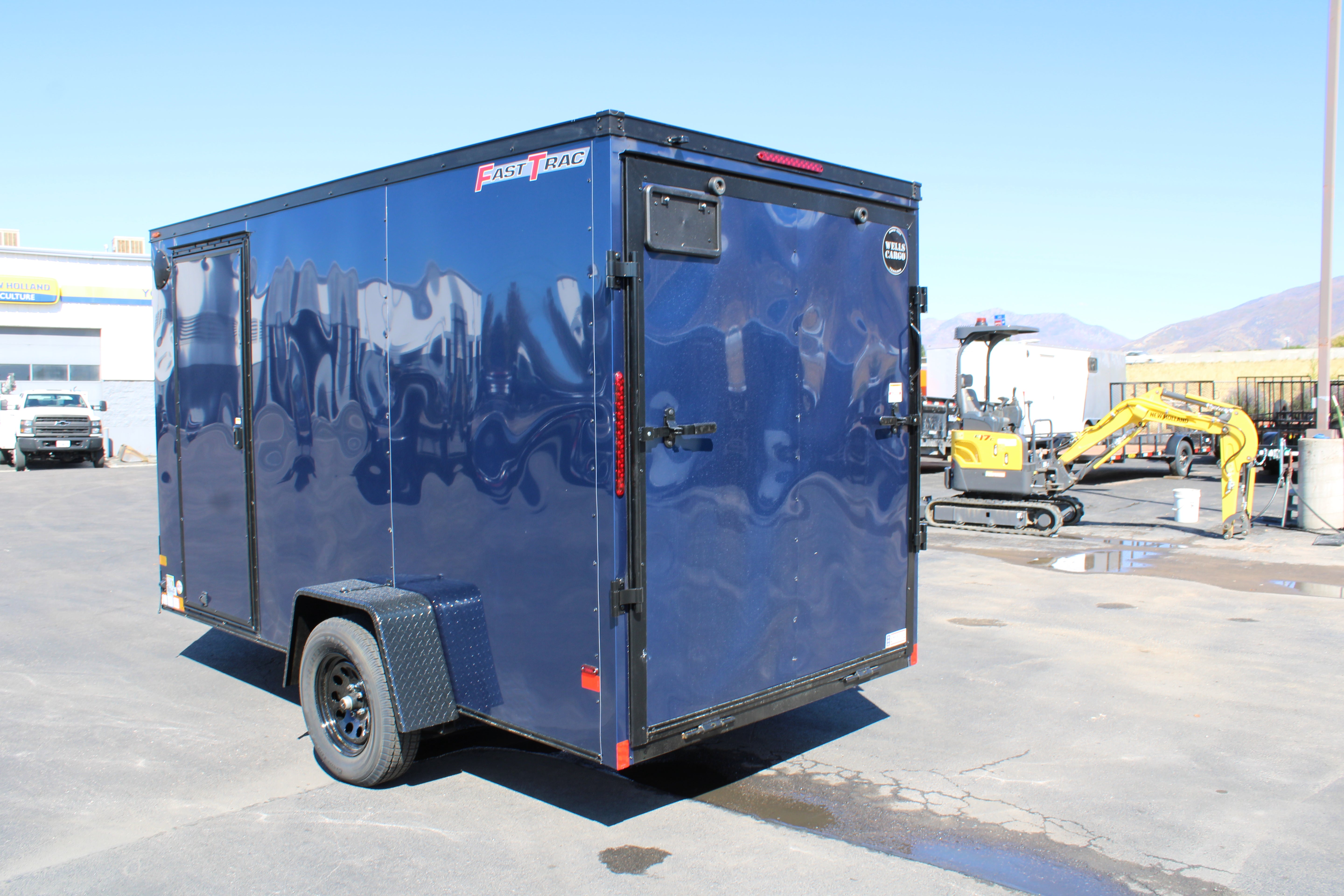 Wells Cargo 6 x 12 Deluxe Enclosed Trailer
