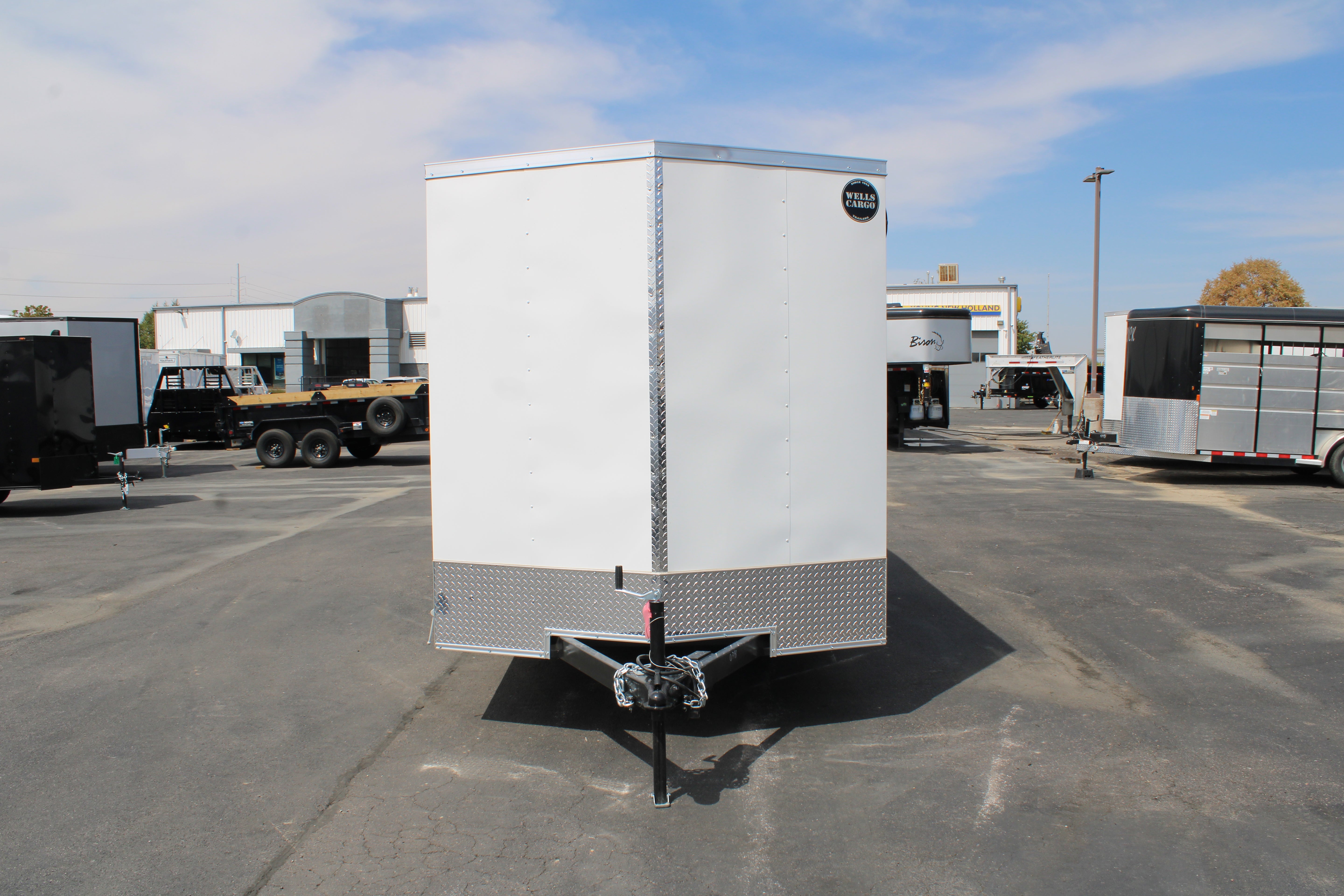 Wells Cargo 7 x 16 Deluxe Enclosed Trailer