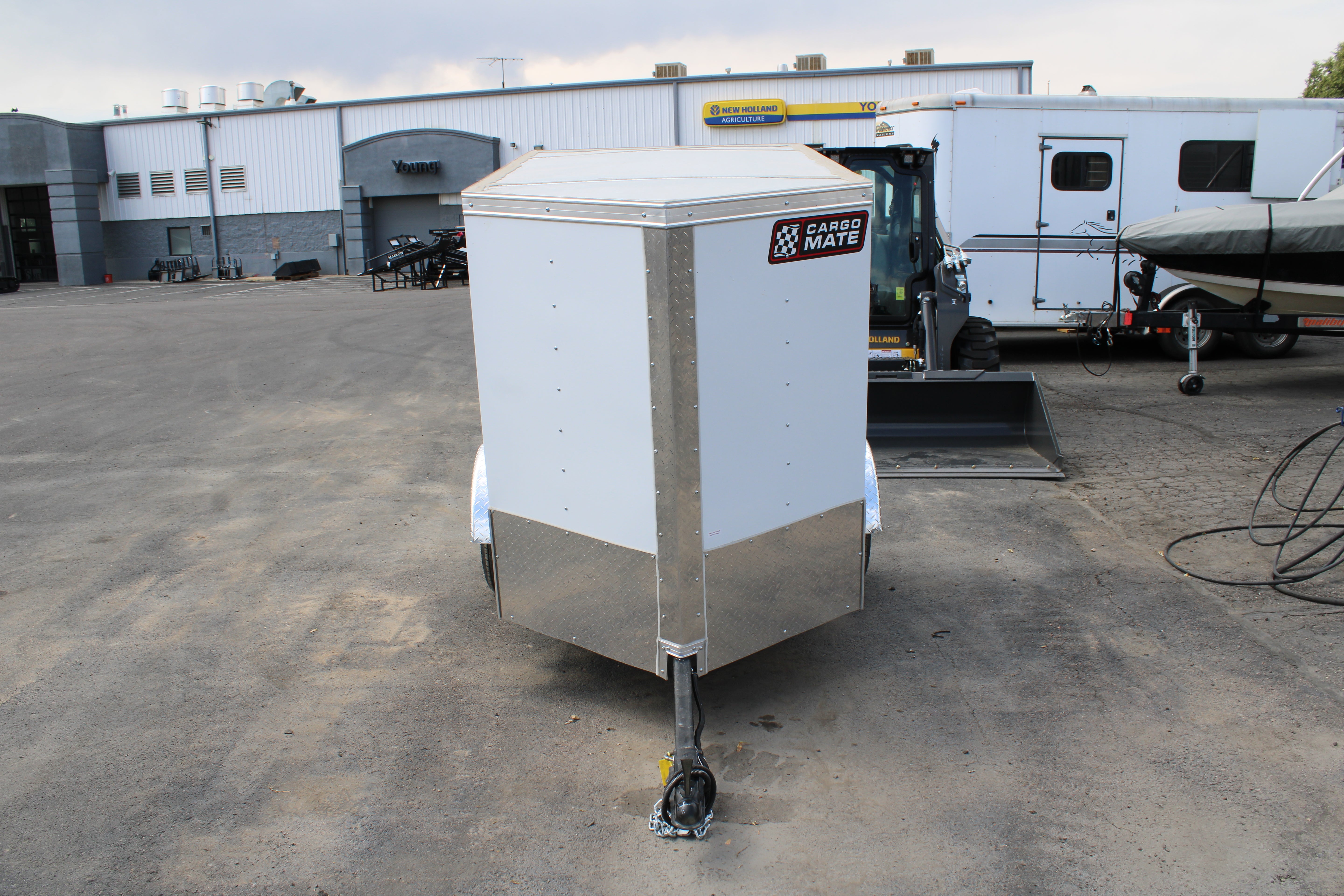 2026 Cargo Mate 4 x 6 Cargo Trailer W/ Single Swing Door