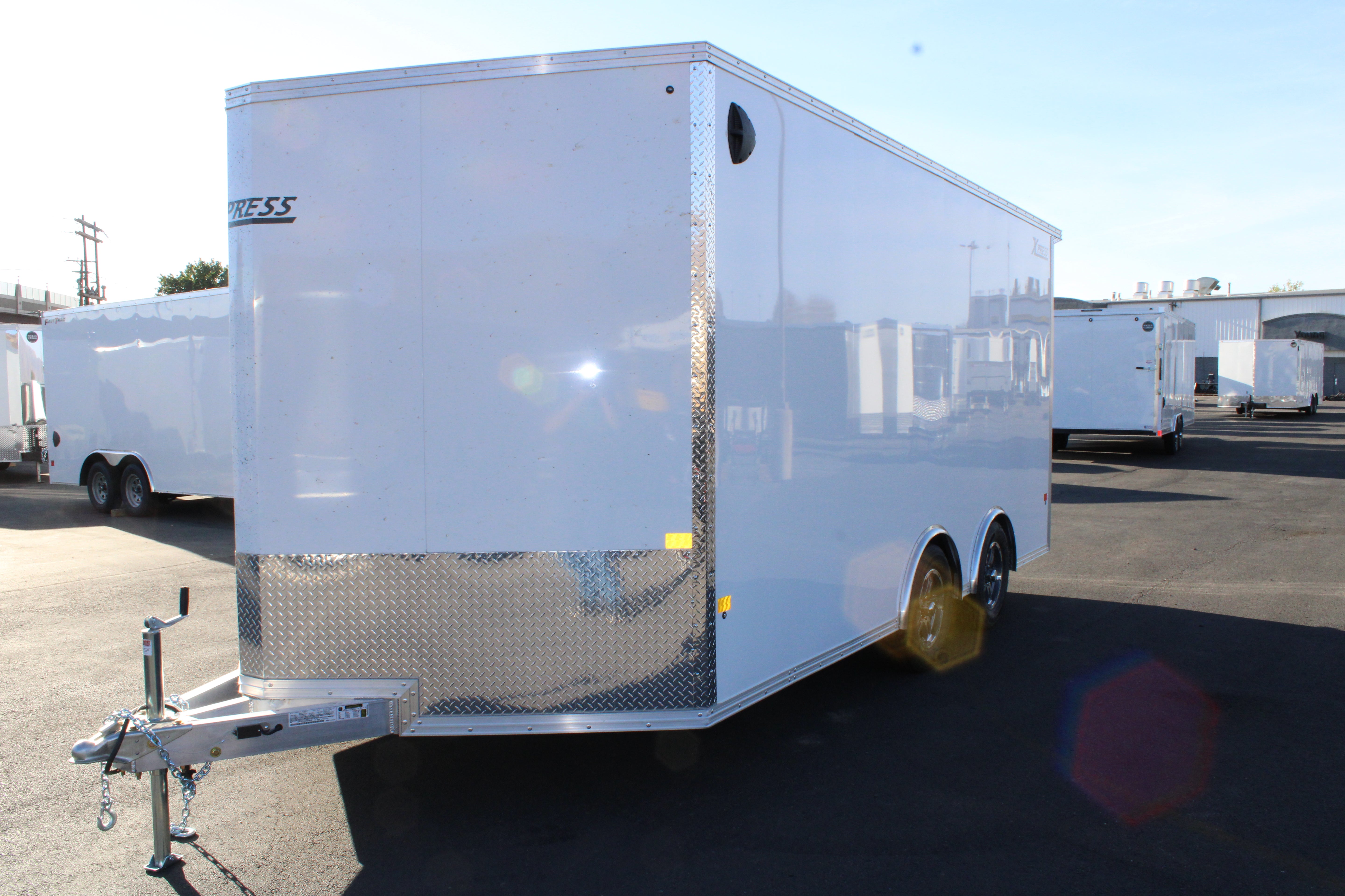 2025 Alcom 8.5 x 16 Enclosed Trailer