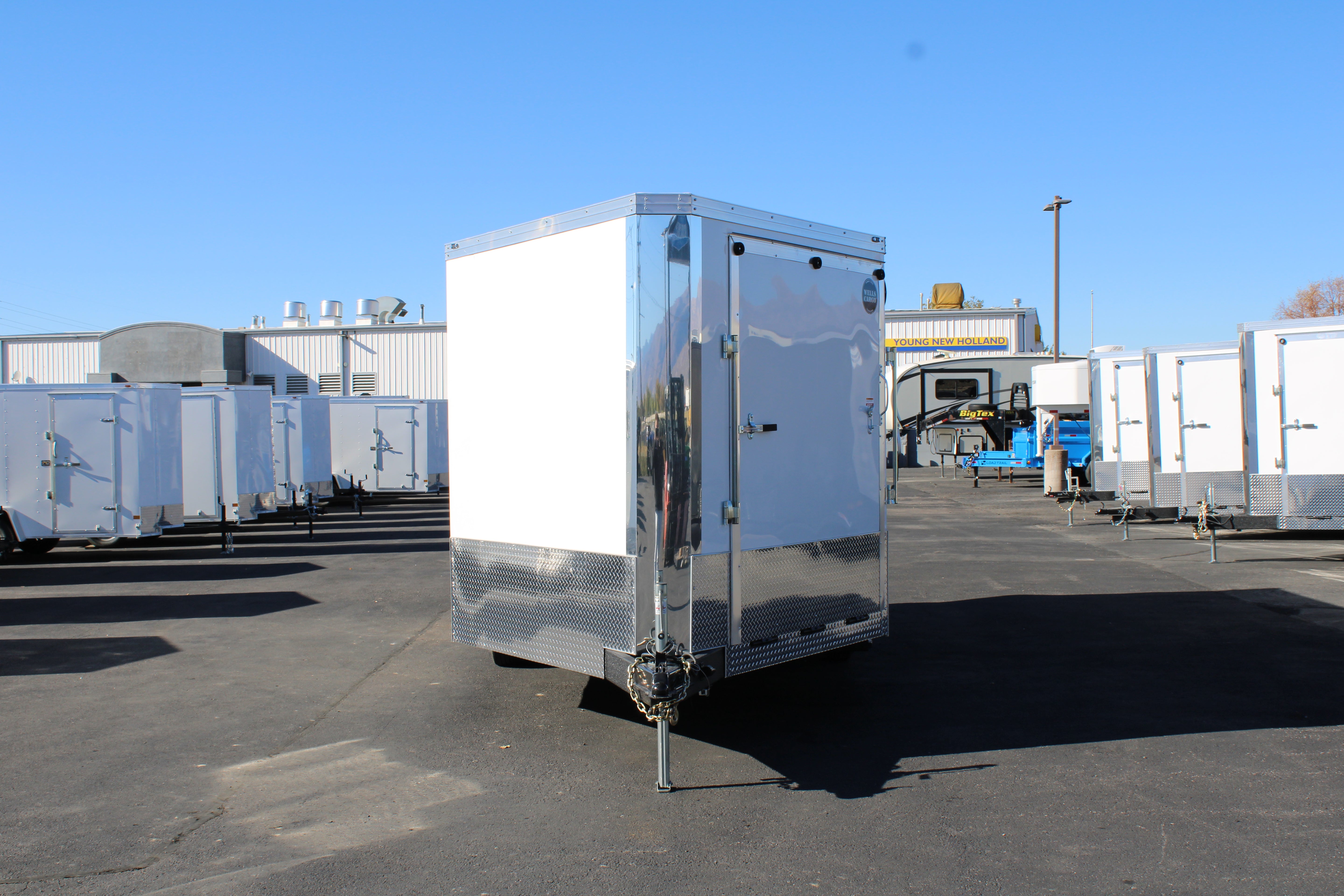 2025 Wells Cargo 8.5 x 22 Enclosed Snowmobile Trailer