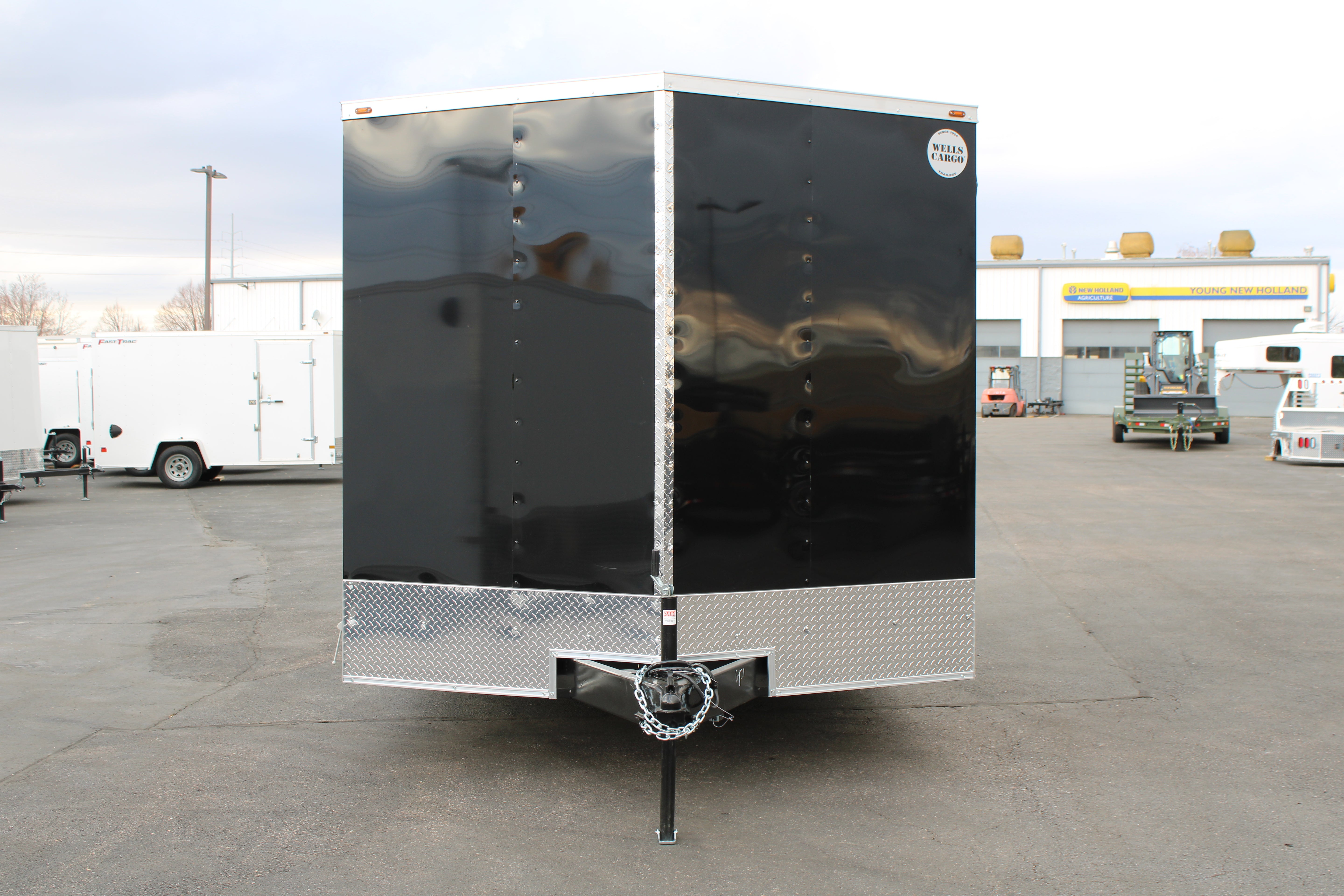 2025 Wells Cargo 8.5 x 16 Deluxe Enclosed Trailer