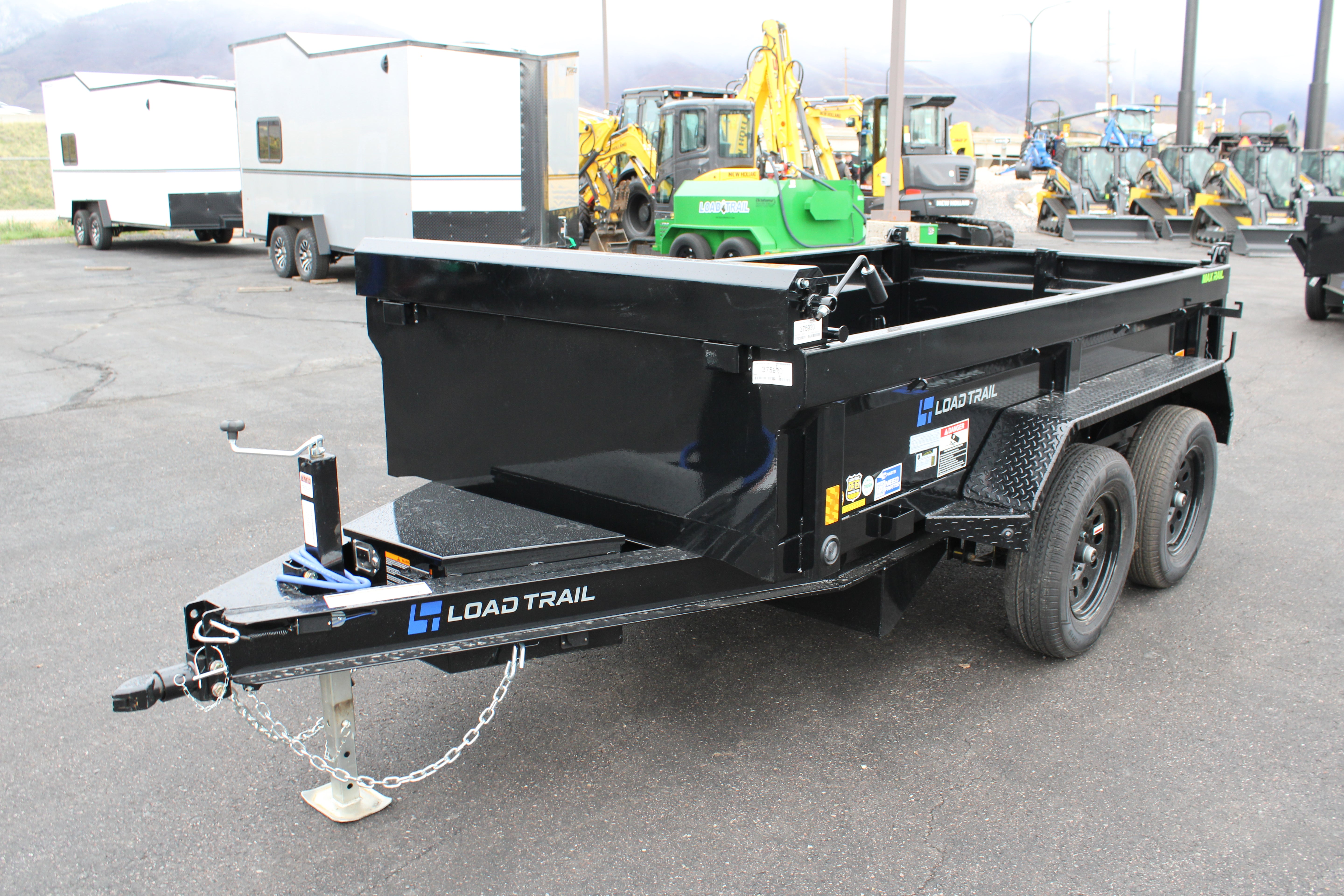 Load Trailer DE 60" X 10' Dump Trailer