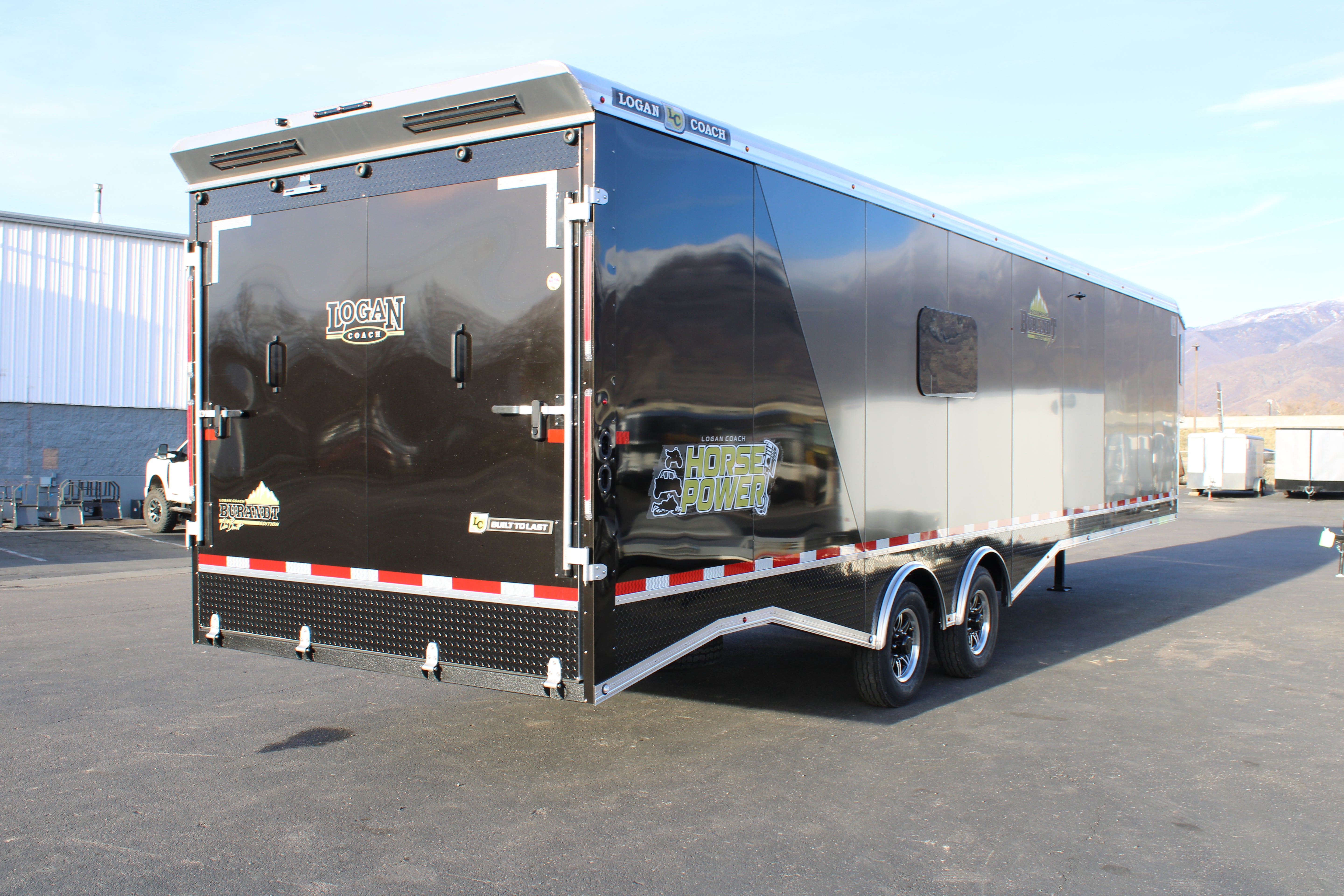 33' logan Snowmobile Trailer