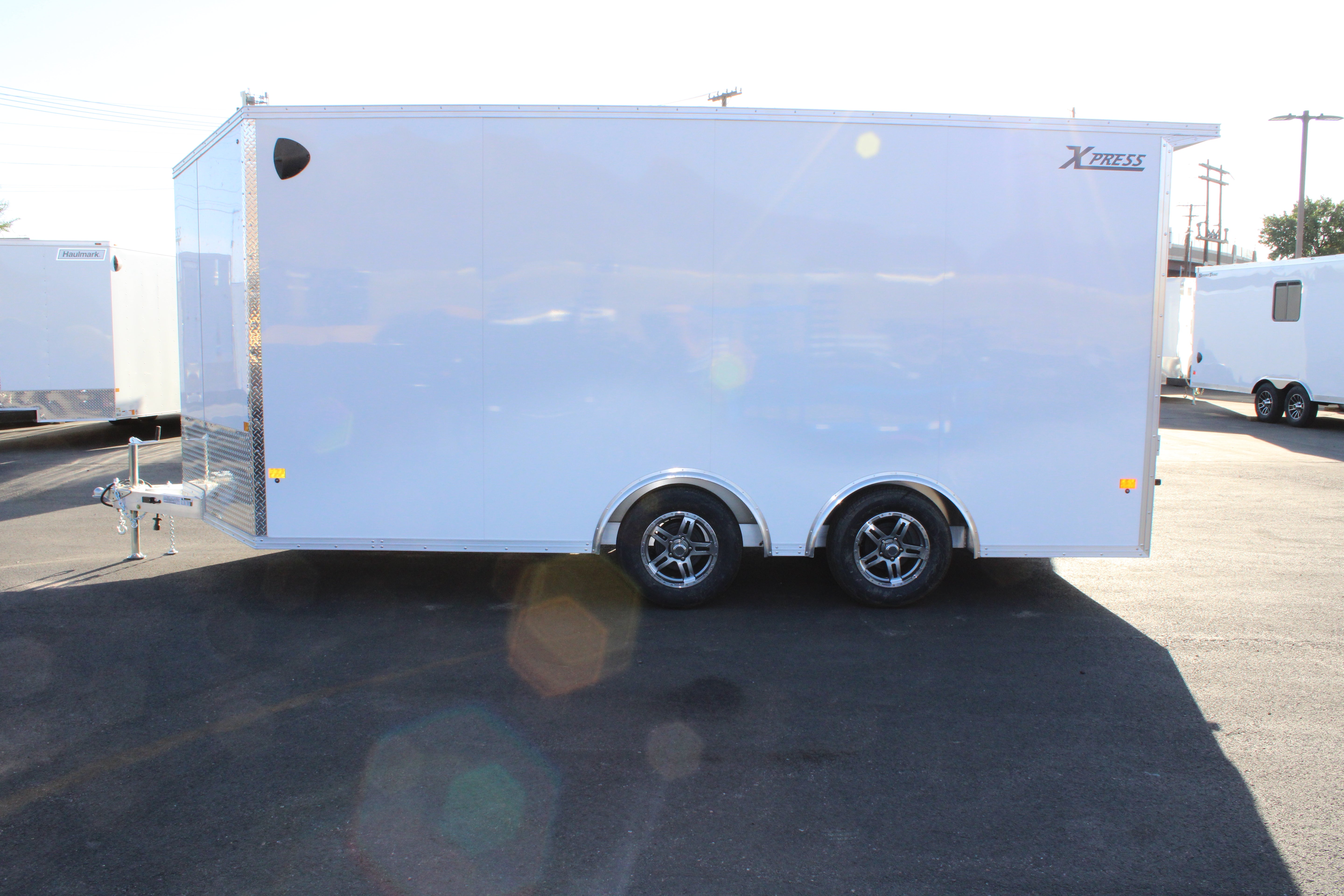 2025 Alcom 8.5 x 16 Enclosed Trailer