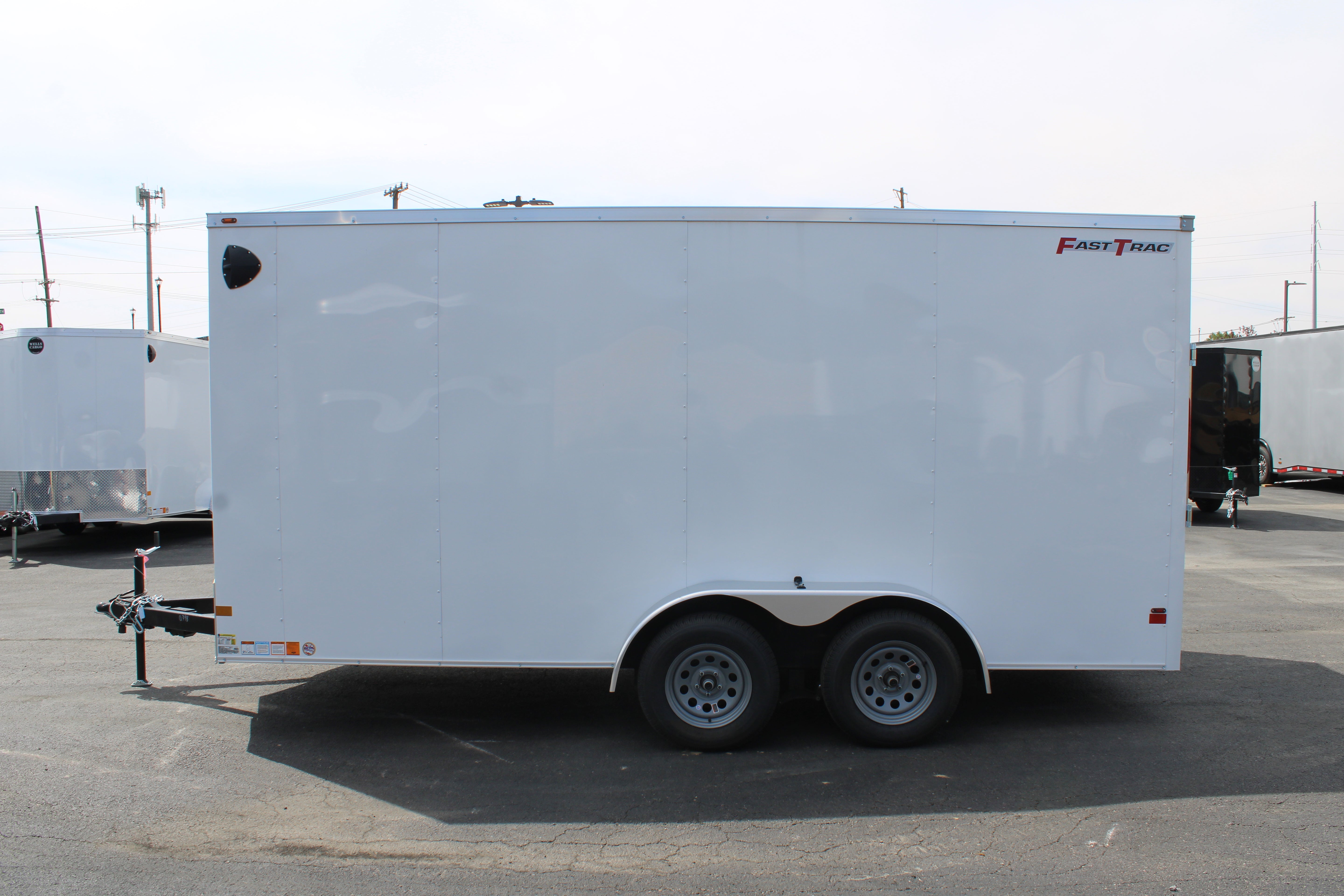 Wells Cargo 7 x 16 Deluxe Enclosed Trailer