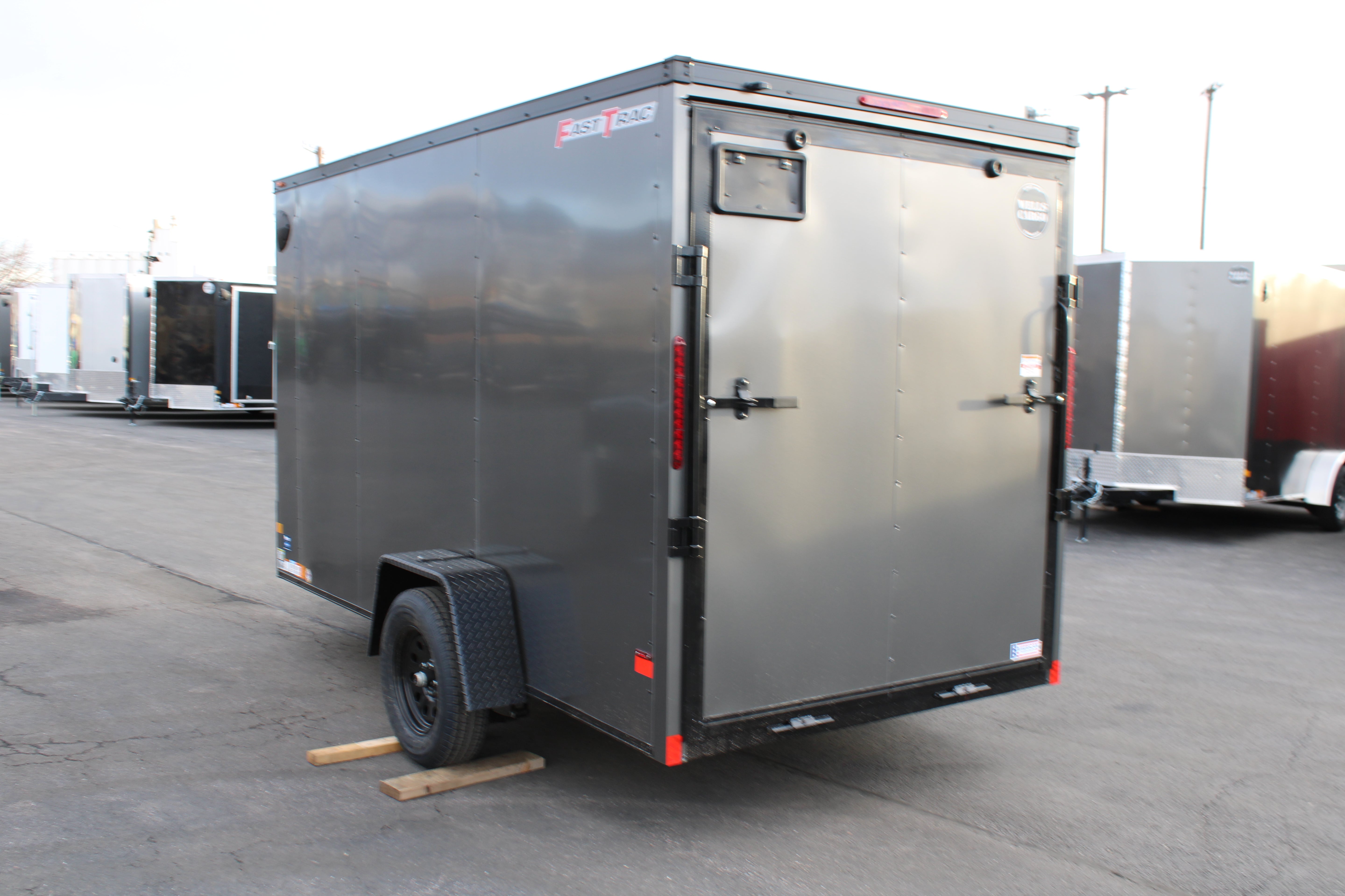 2025 Wells Cargo 6 x 12 Deluxe Enclosed Trailer