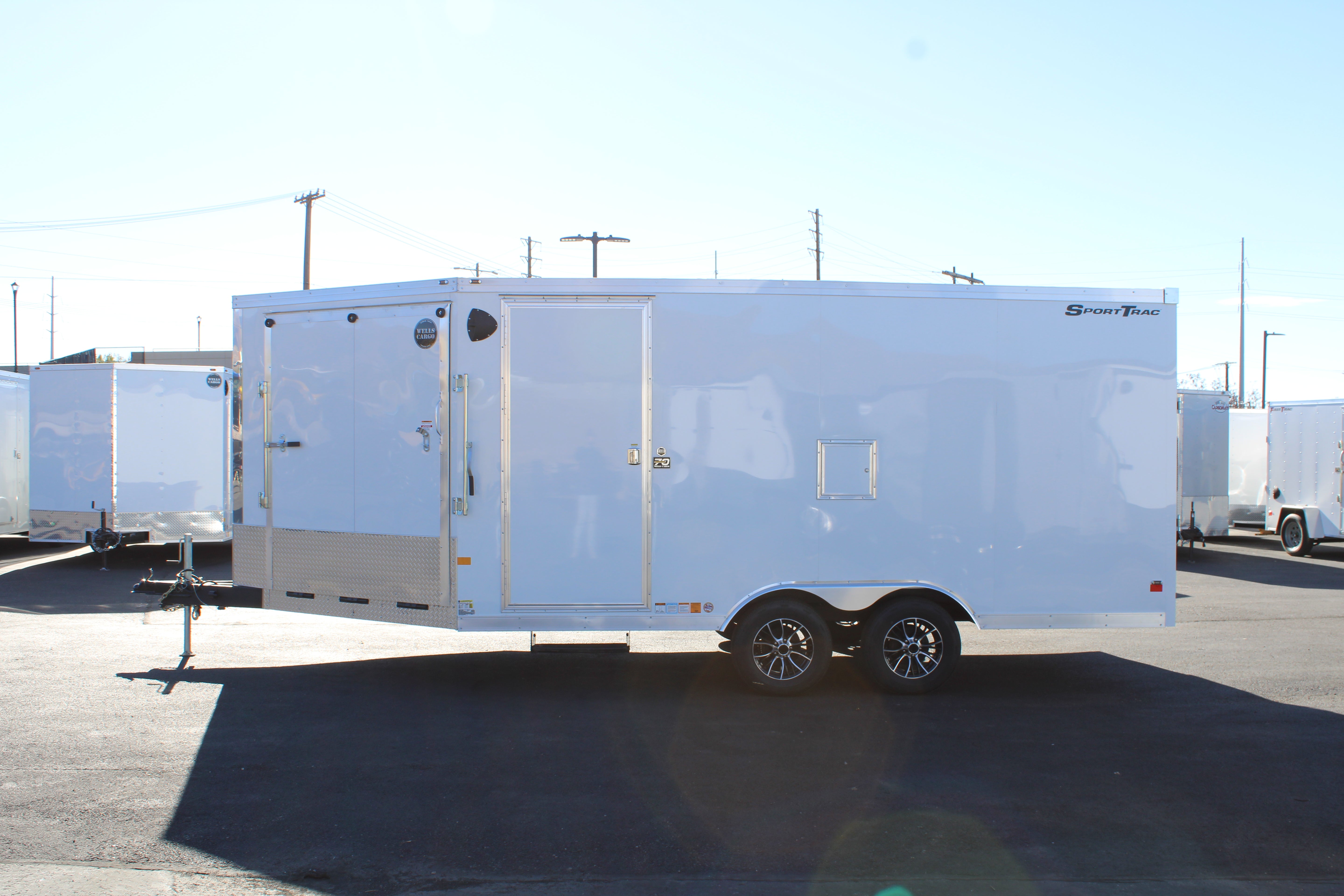 2025 Wells Cargo 8.5 x 22 Enclosed Snowmobile Trailer