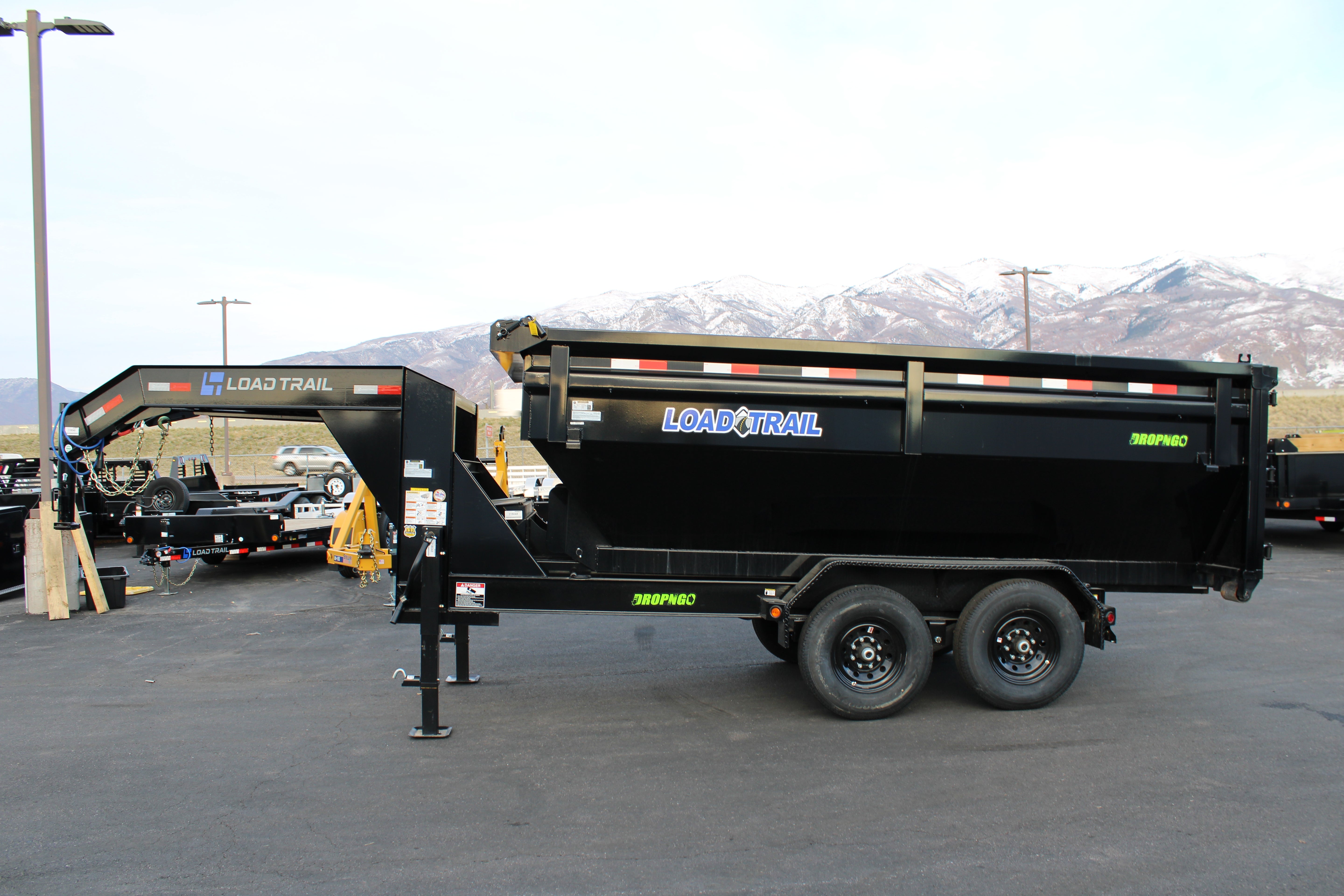 2024 Load Trail 83" x 14' Gooseneck Dump Trailer *Does NOT Include Dumpster Bin*