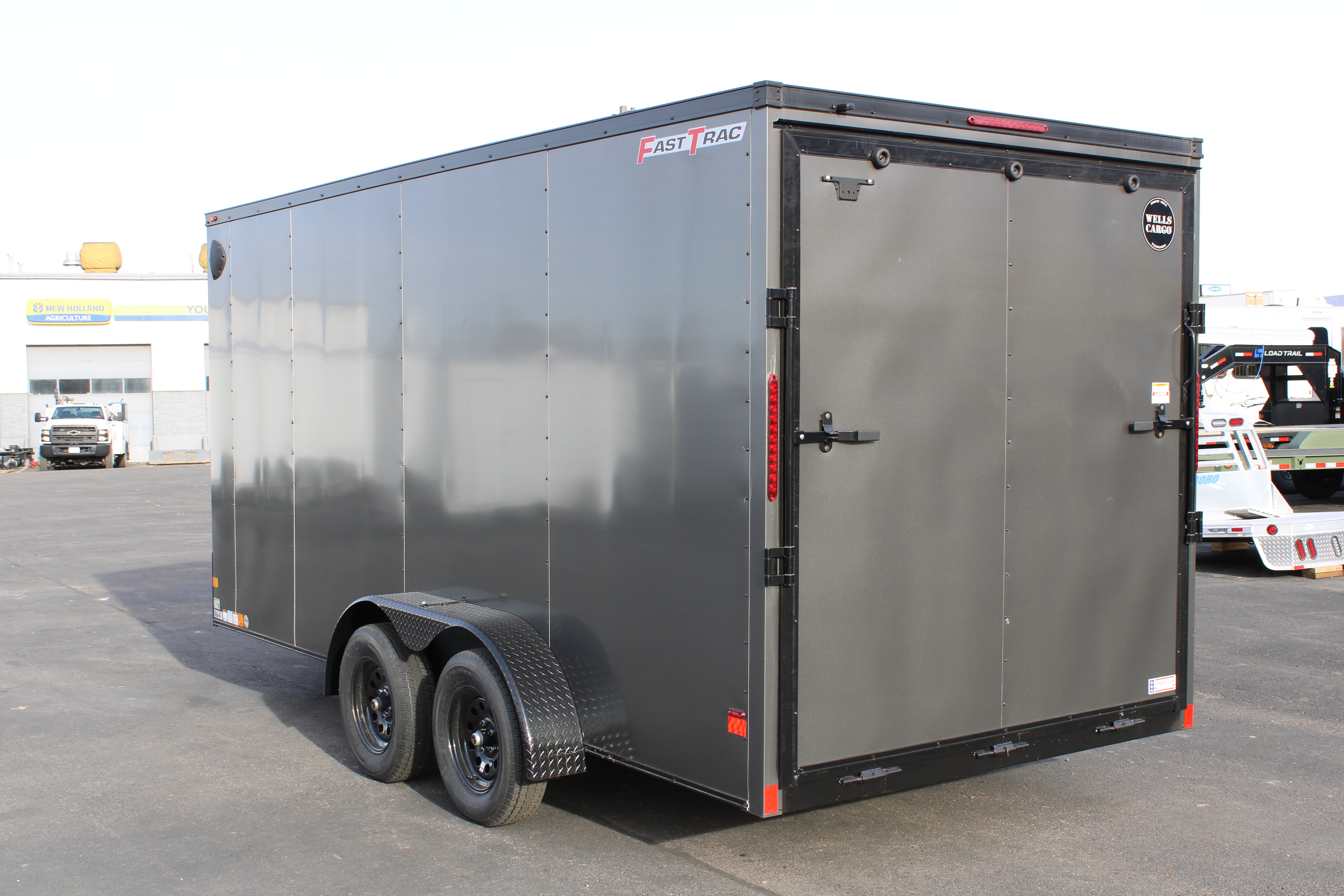 2025 Wells Cargo 7 x 16 Deluxe Enclosed Trailer