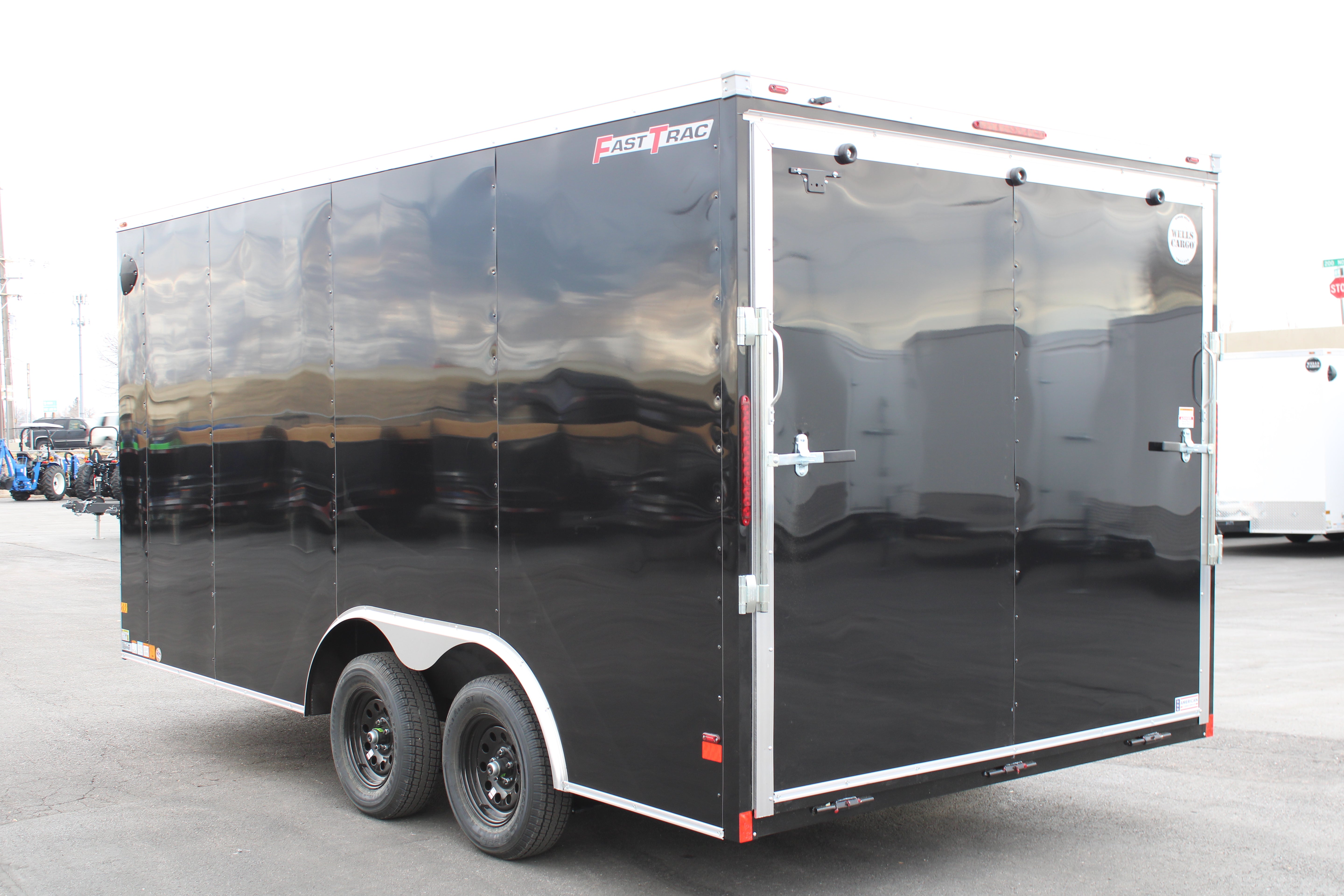 2025 Wells Cargo 8.5 x 16 Deluxe Enclosed Trailer