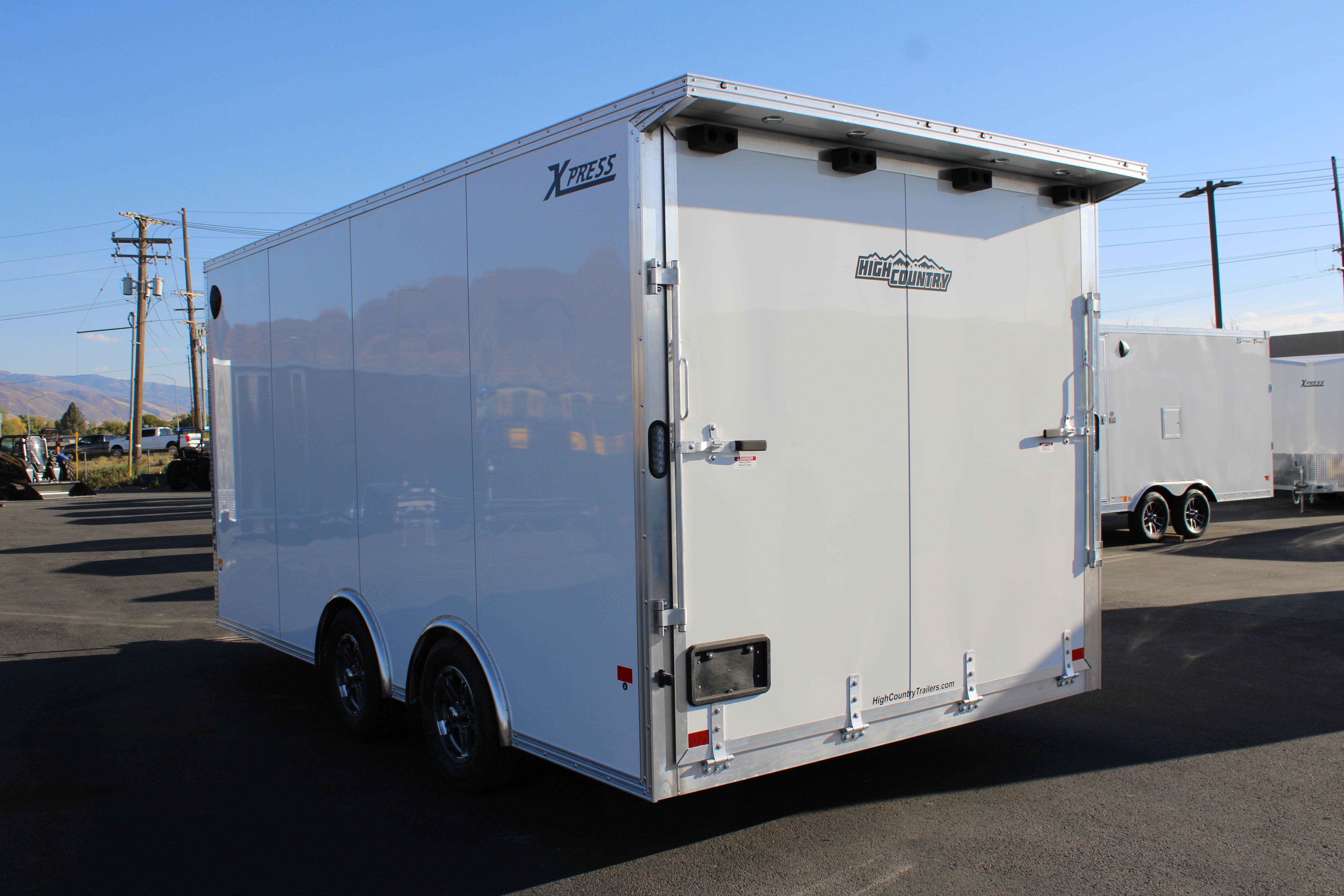 2025 Alcom 8.5 x 16 Enclosed Trailer