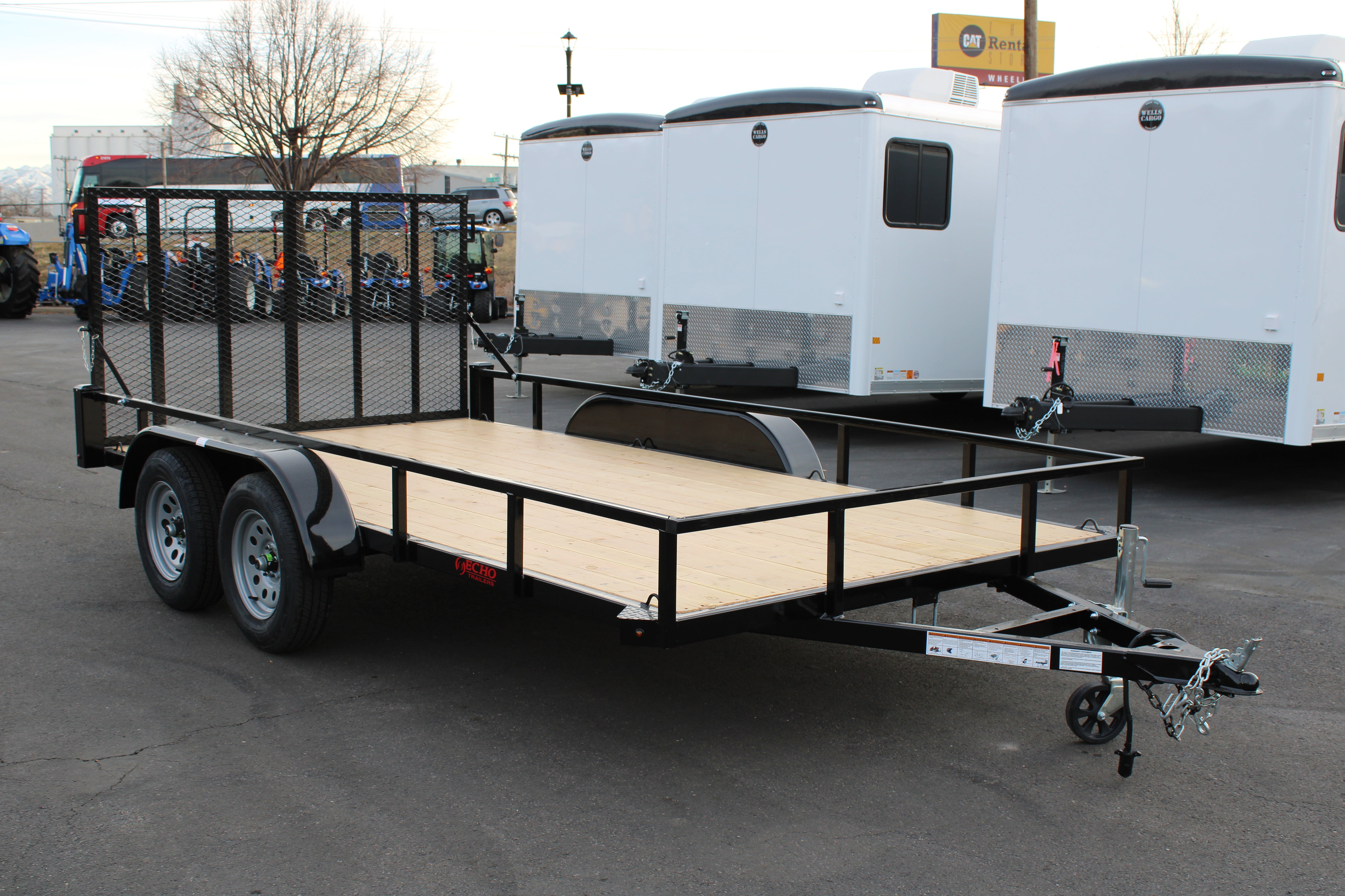 2025 Echo 7 x 16 Utility Trailer