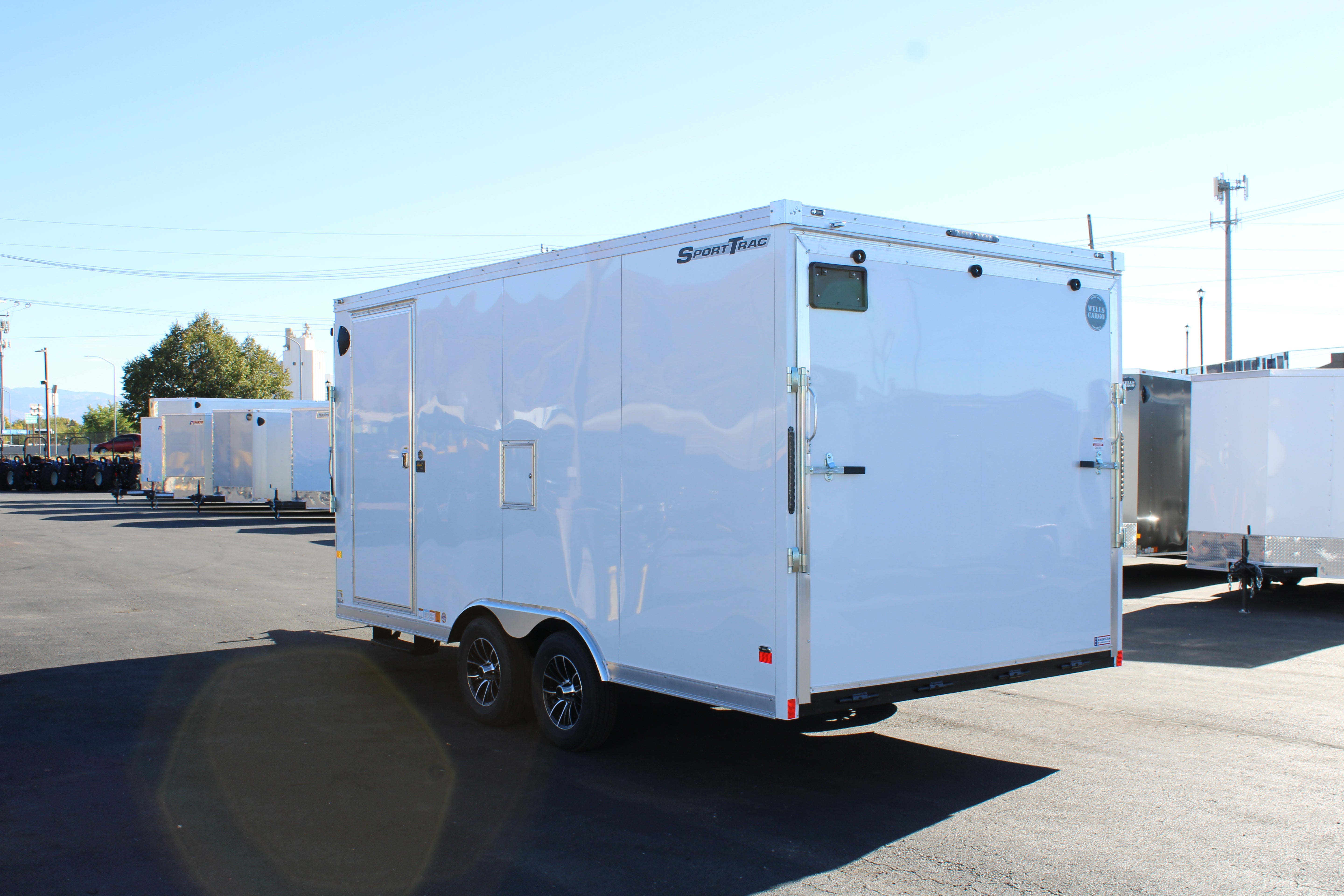 2025 Wells Cargo 8.5 x 22 Enclosed Snowmobile Trailer