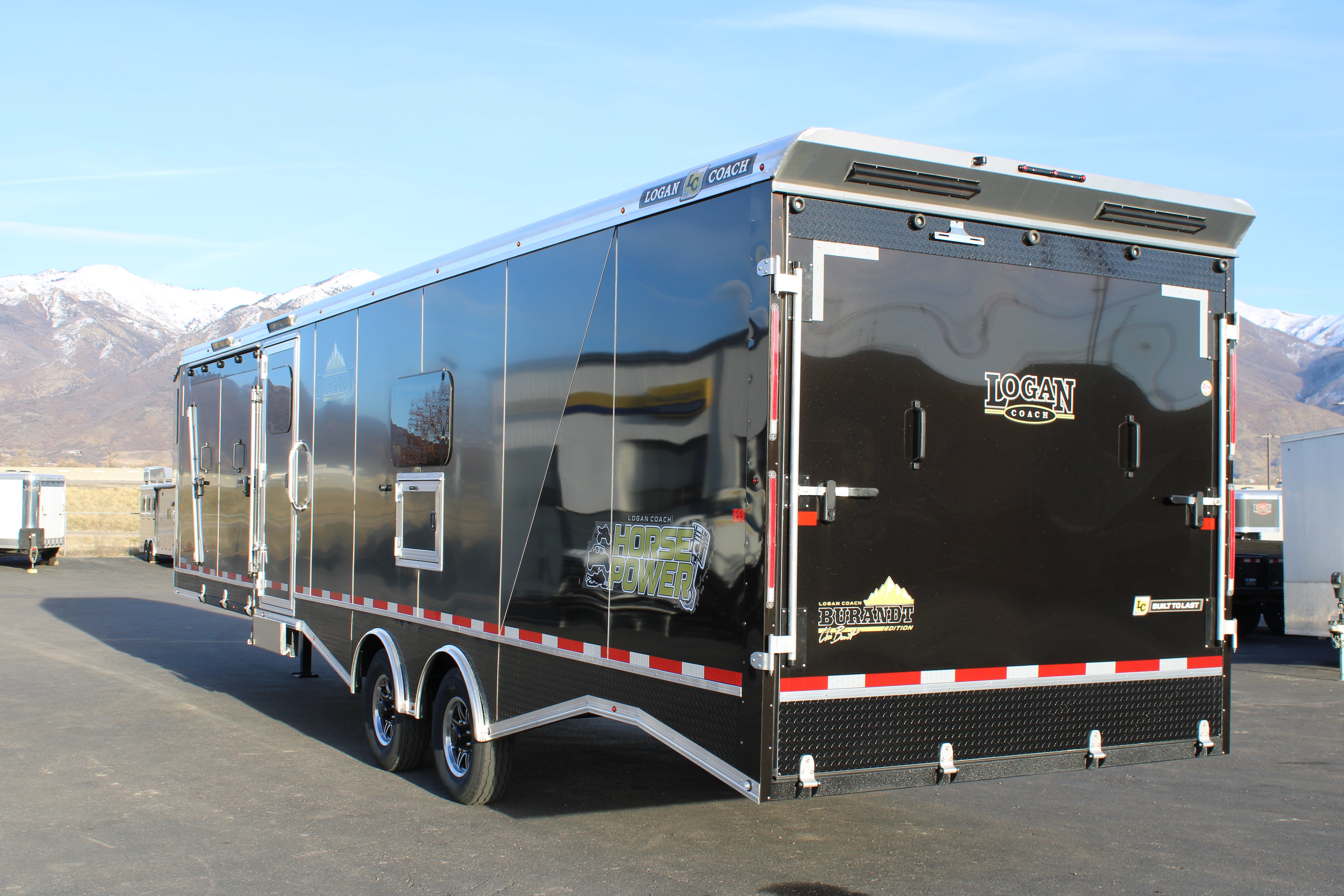 33' logan Snowmobile Trailer