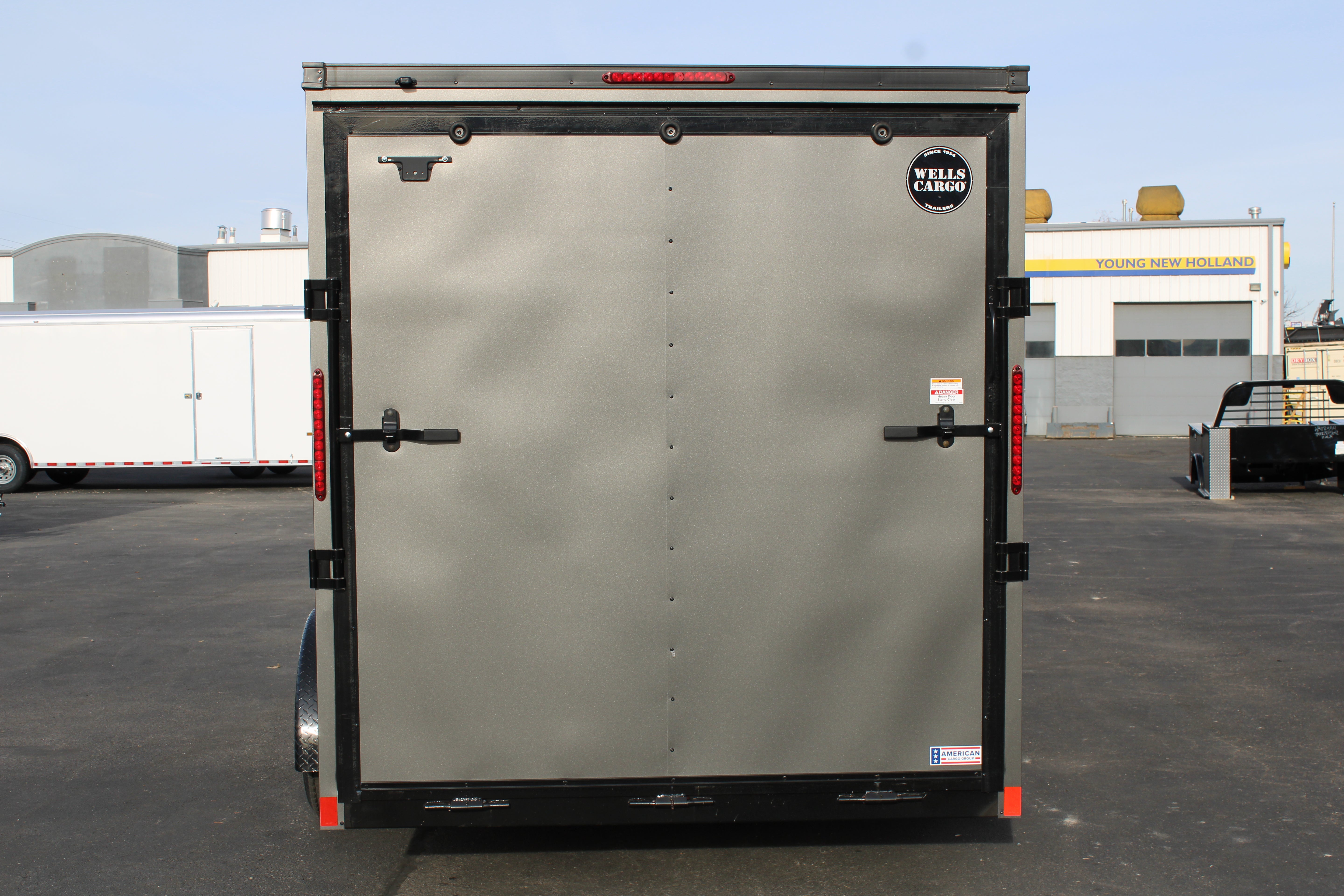 2025 Wells Cargo 7 x 16 Deluxe Enclosed Trailer