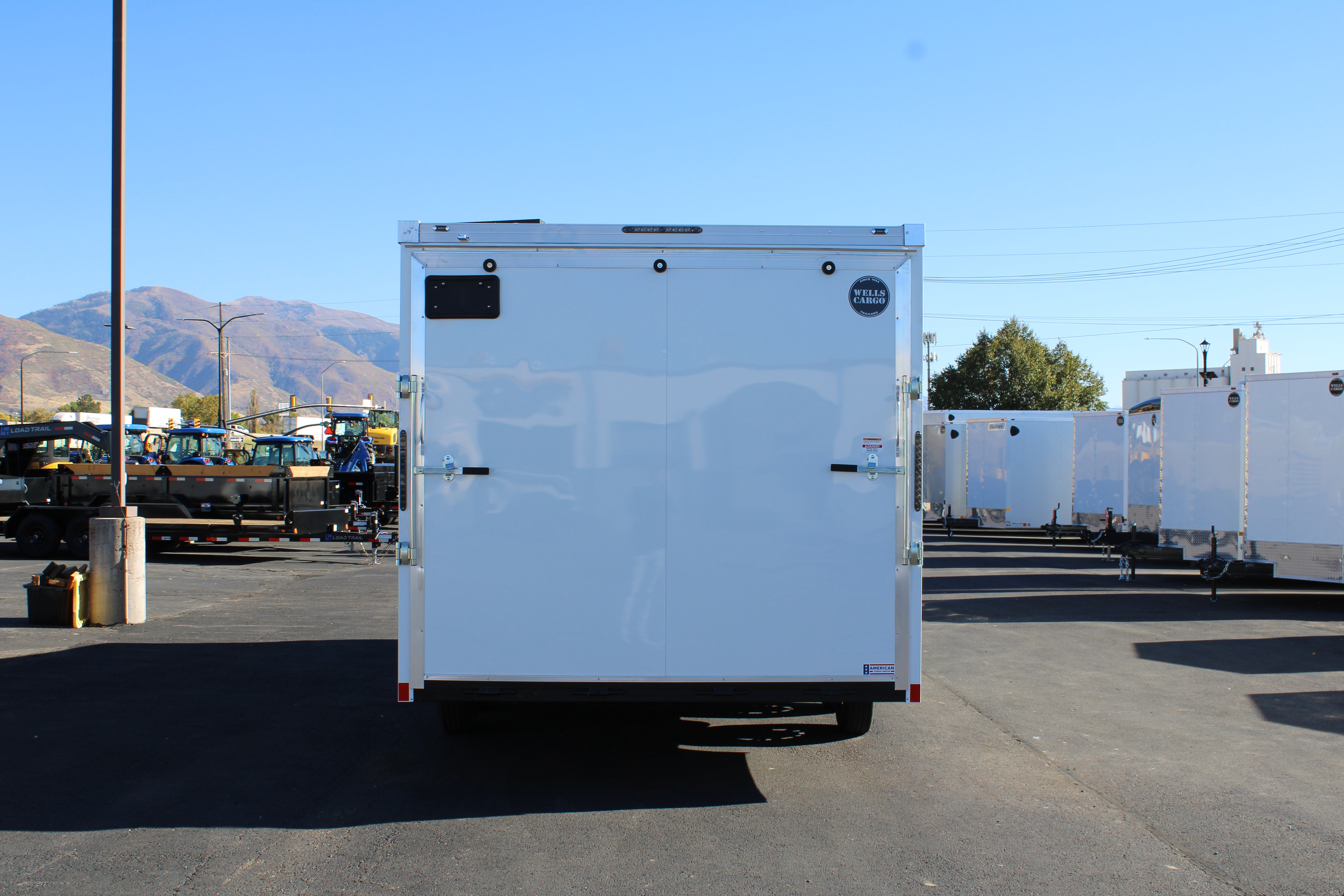 2025 Wells Cargo 8.5 x 22 Enclosed Snowmobile Trailer