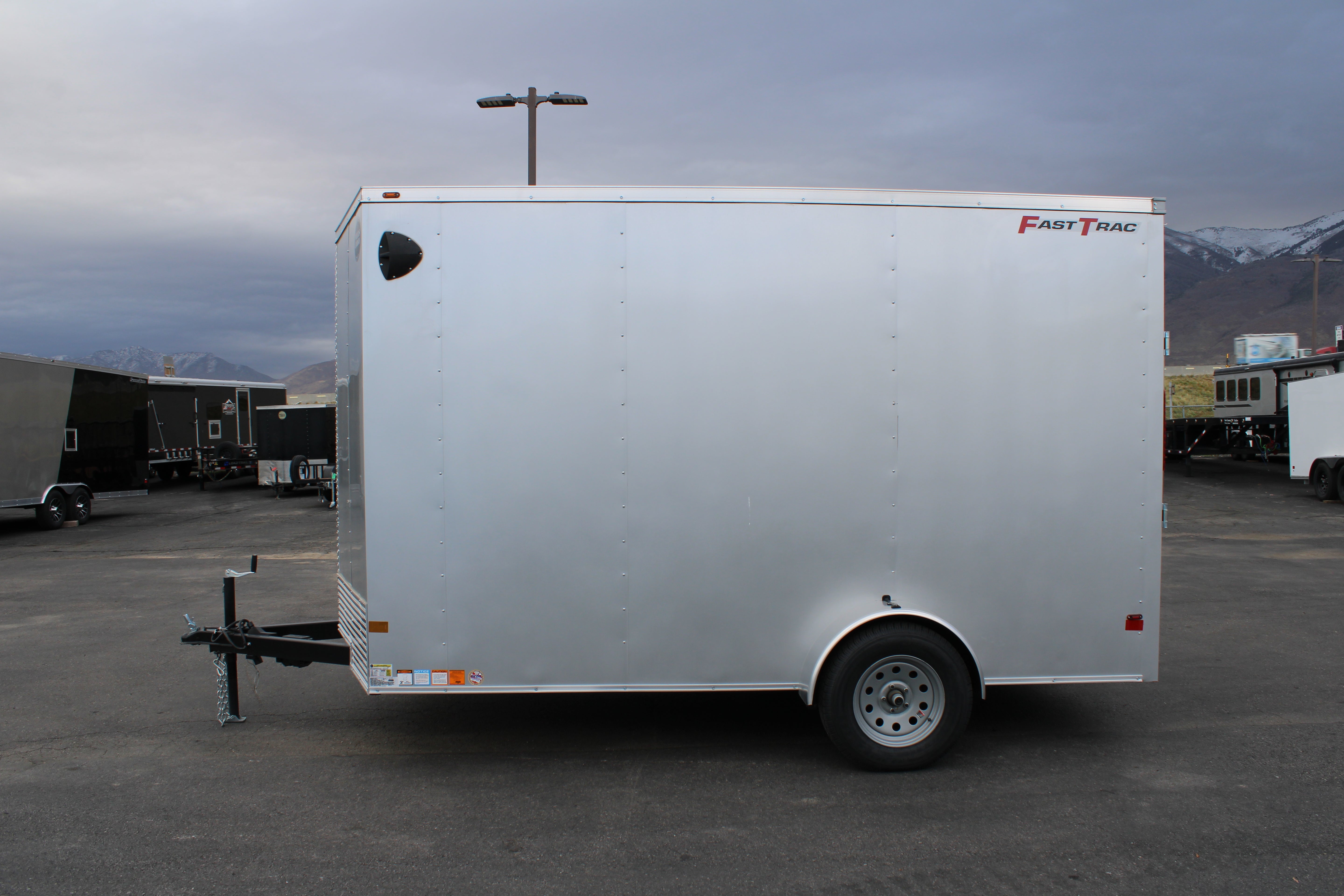 Wells Cargo 7x12 Deluxe Enclosed Trailer
