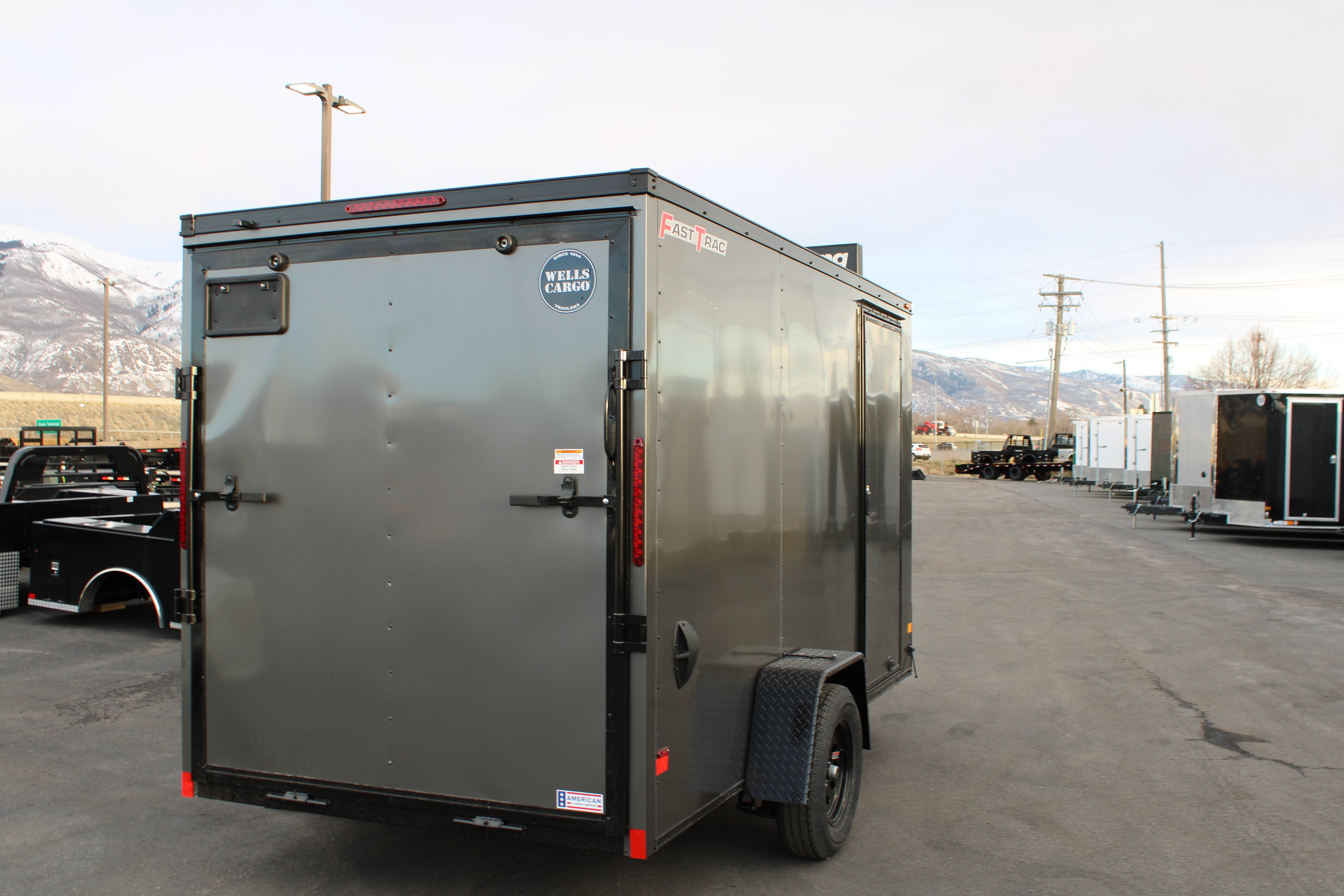 2025 Wells Cargo 6 x 12 Deluxe Enclosed Trailer