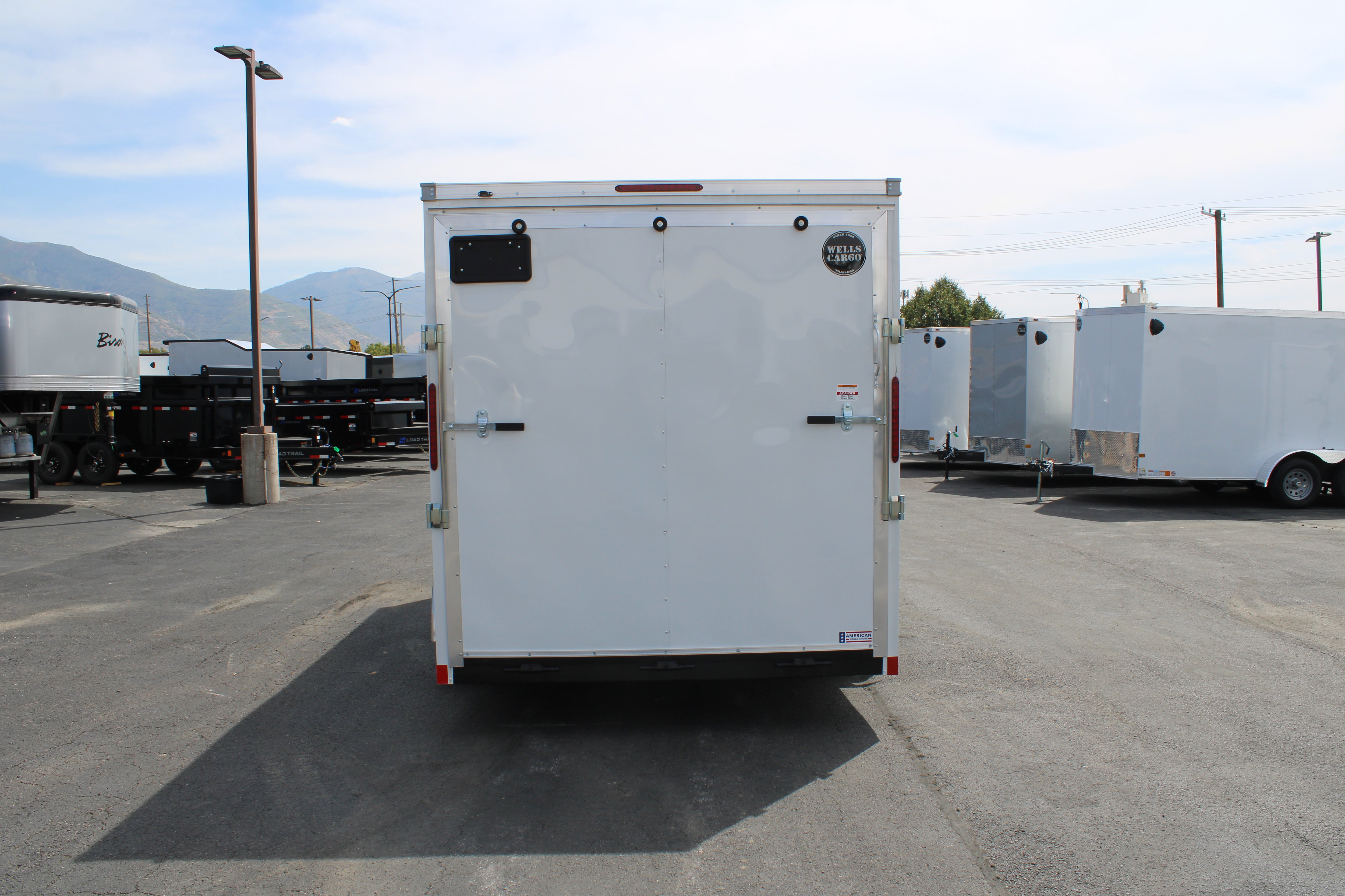 Wells Cargo 7 x 16 Deluxe Enclosed Trailer