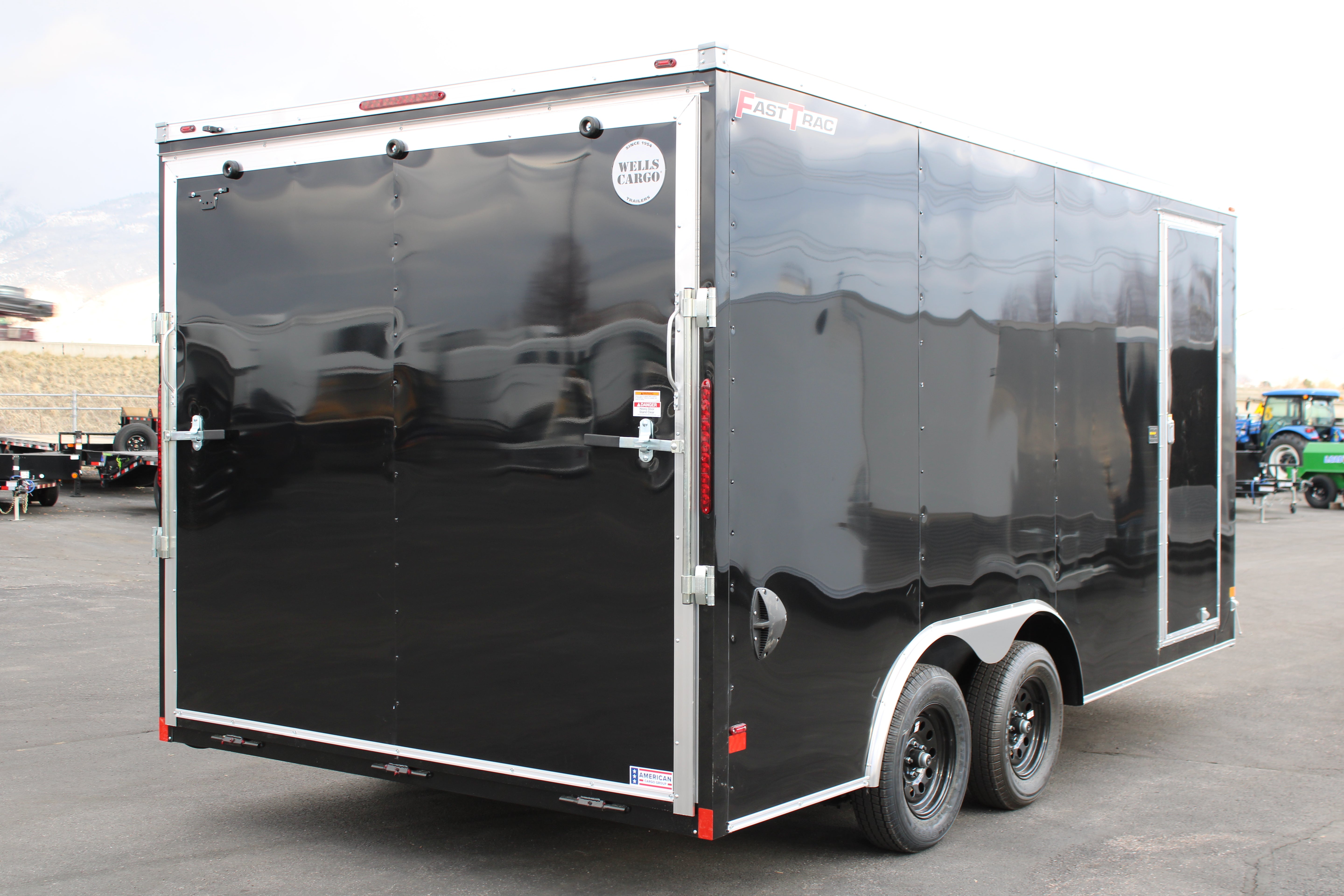 2025 Wells Cargo 8.5 x 16 Deluxe Enclosed Trailer