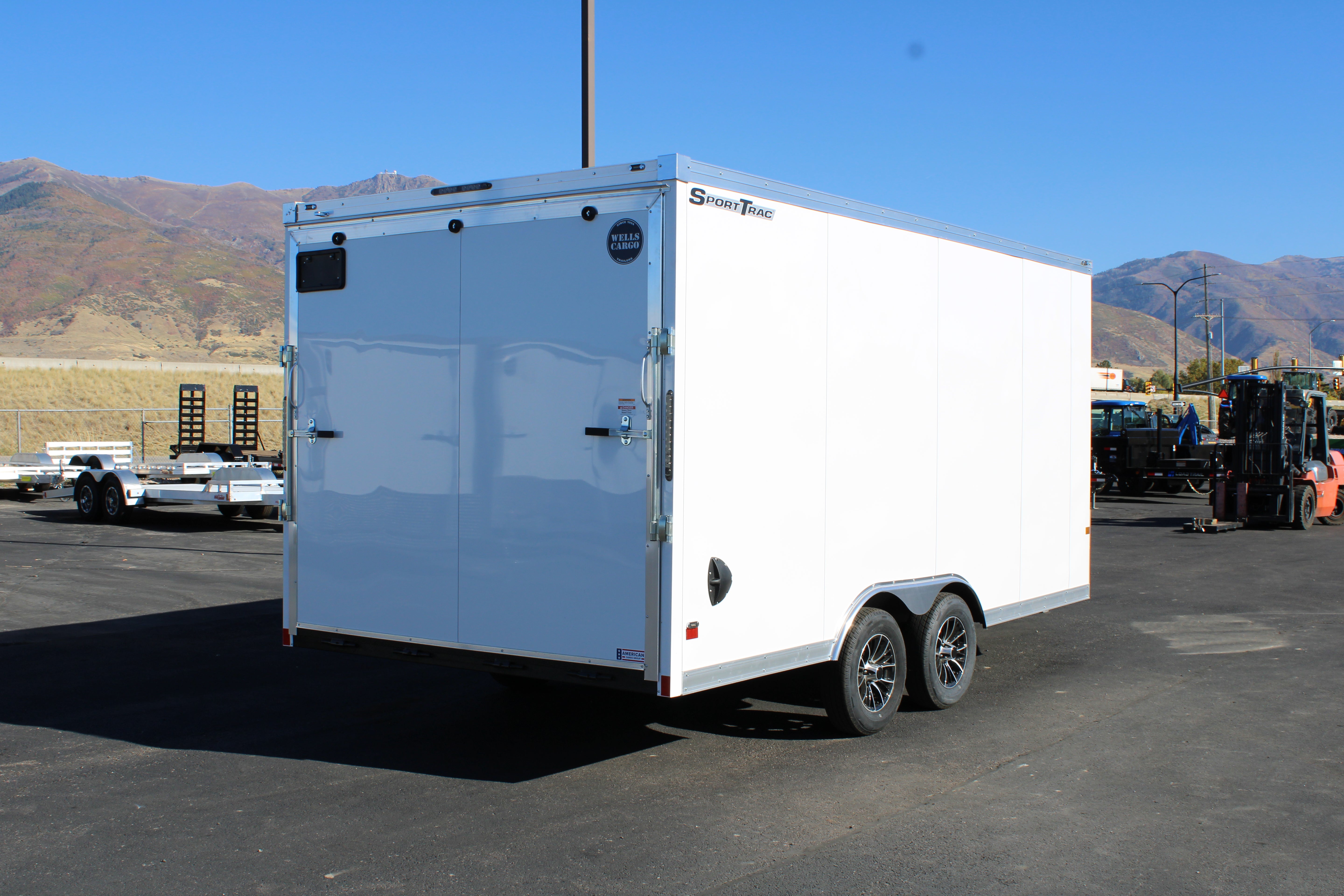 2025 Wells Cargo 8.5 x 22 Enclosed Snowmobile Trailer