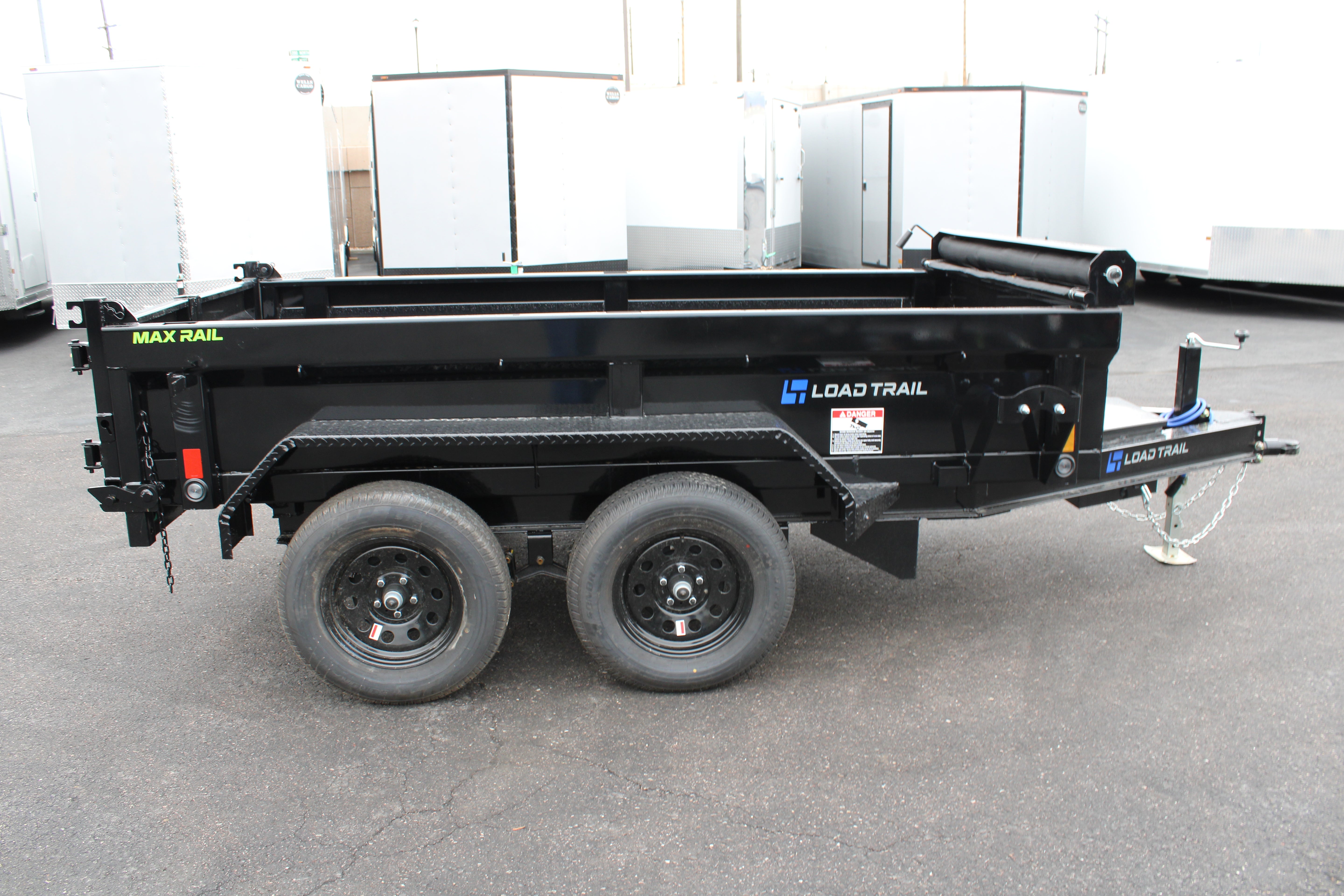 Load Trailer DE 60" X 10' Dump Trailer