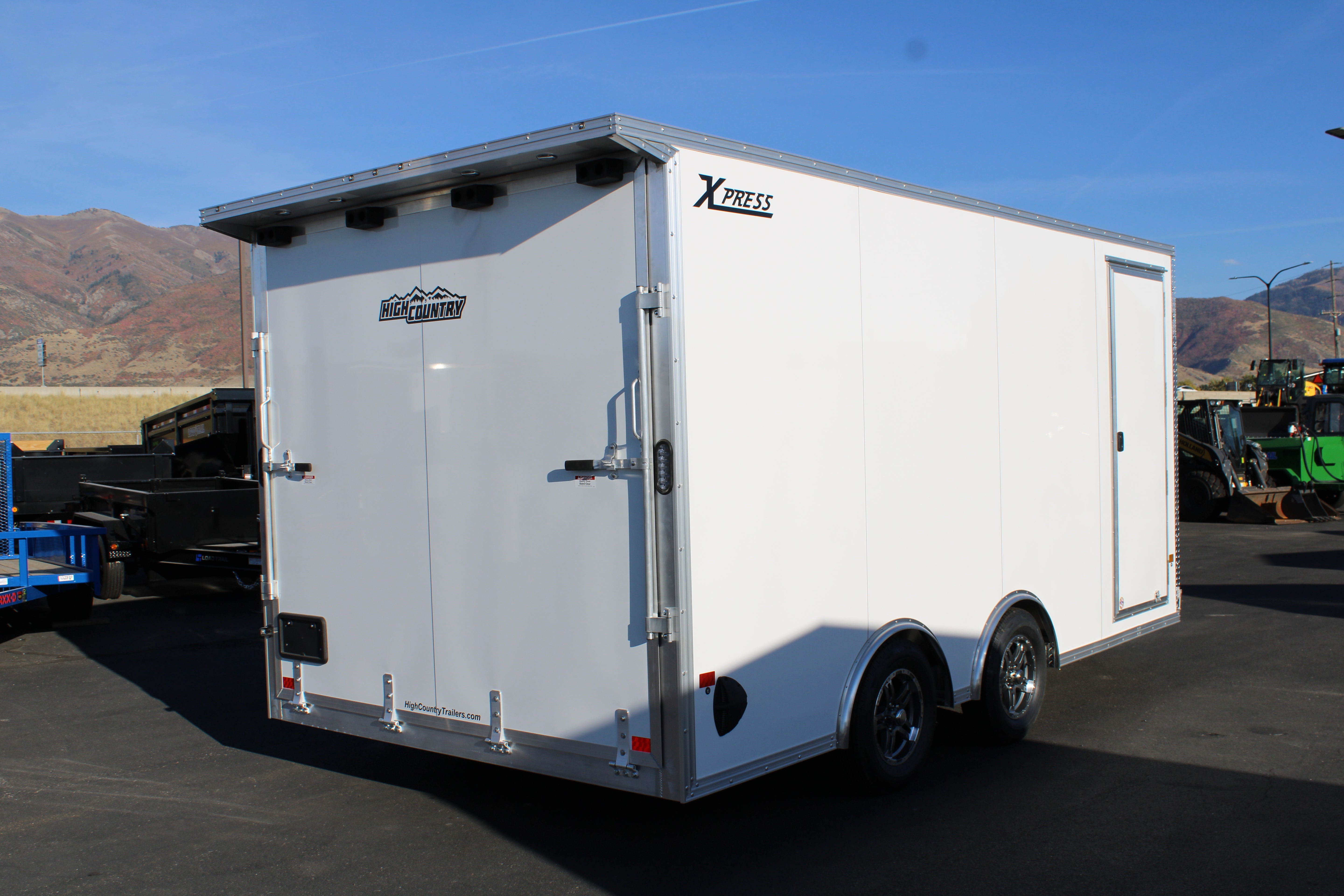 2025 Alcom 8.5 x 16 Enclosed Trailer