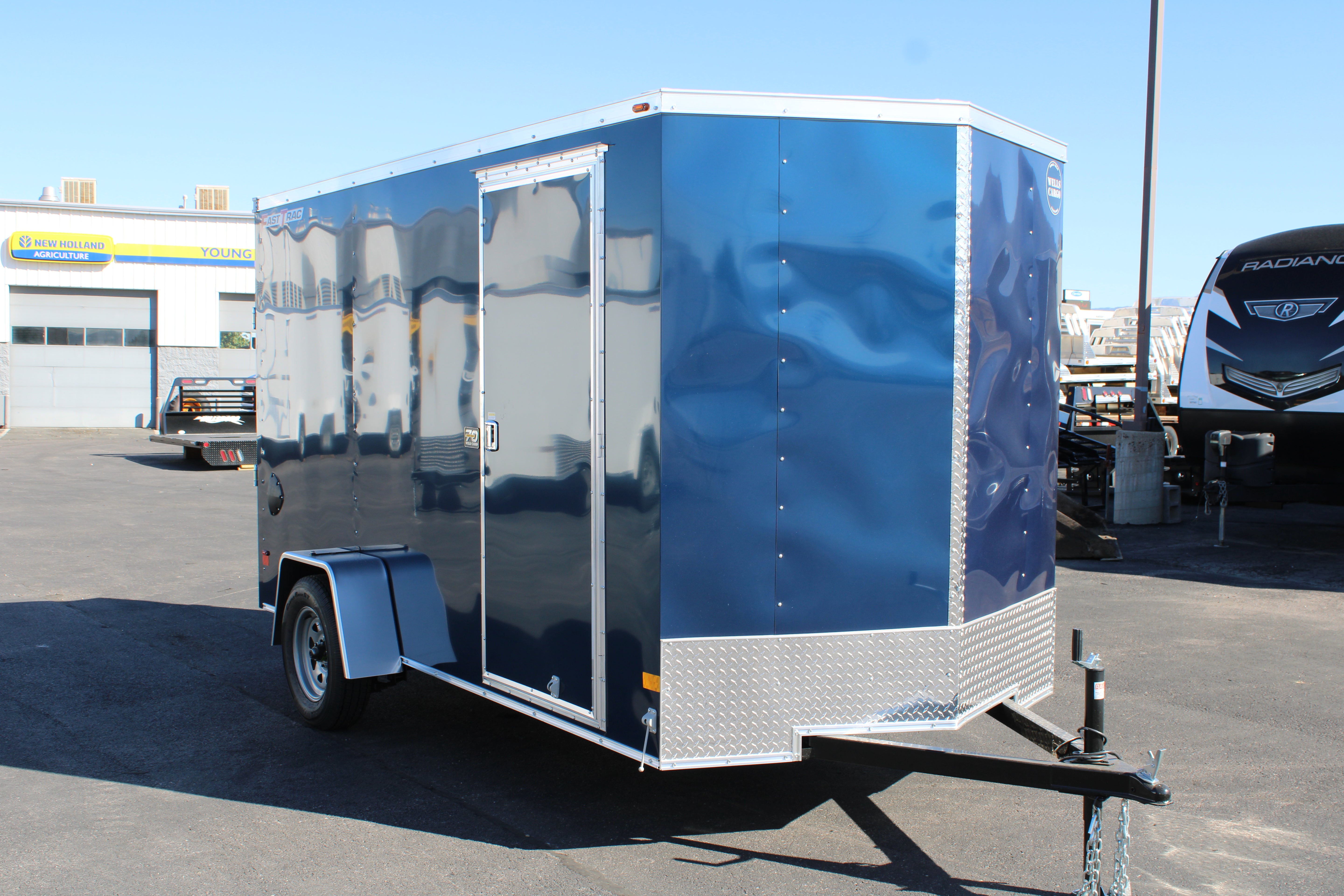 2025 Wells Cargo 6 x 12 Enclosed Trailer