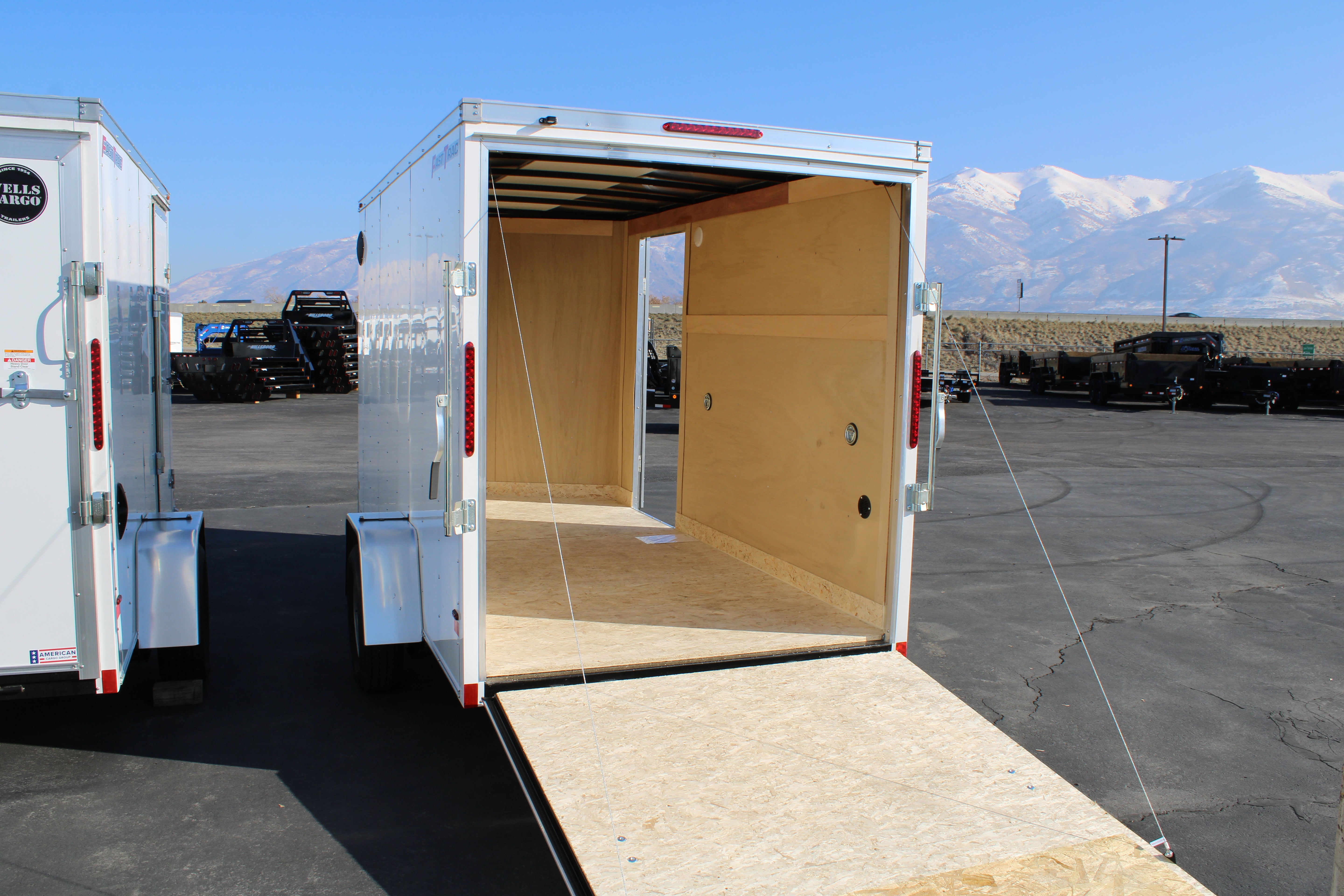 2025 Wells Cargo 6 x 12  Enclosed Trailer