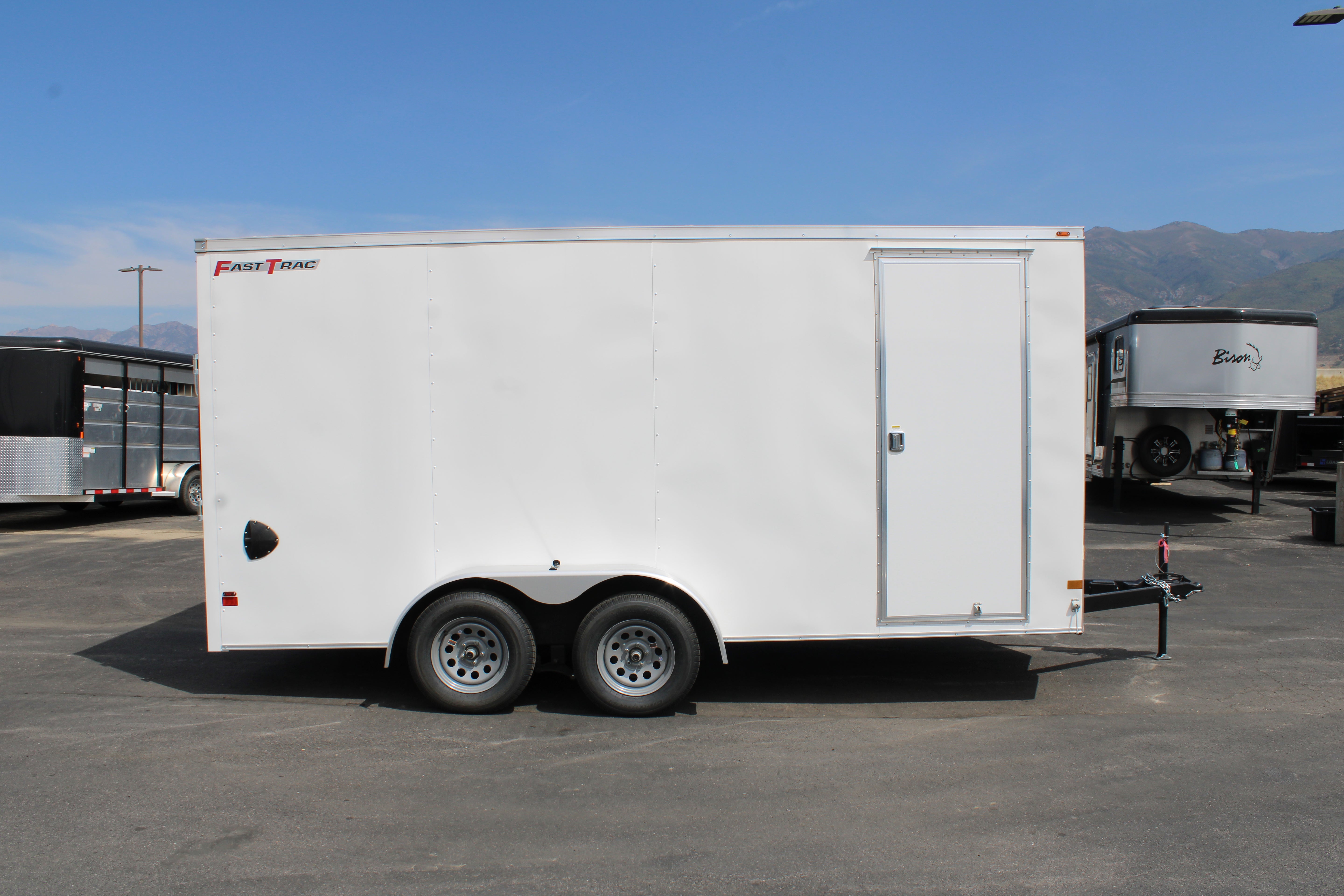 Wells Cargo 7 x 16 Deluxe Enclosed Trailer