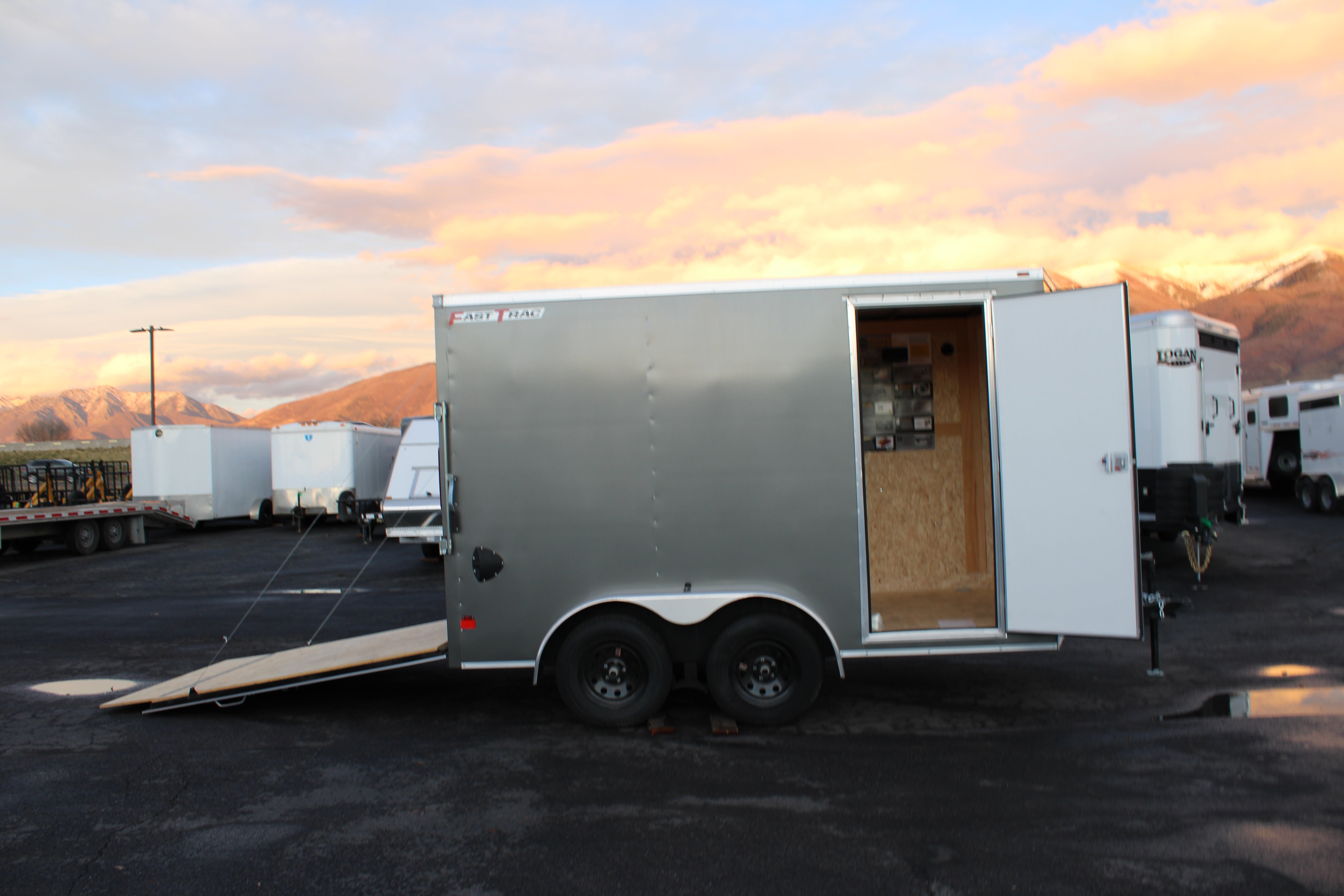 Wells Cargo 7 x 12 Enclosed Cargo Trailer