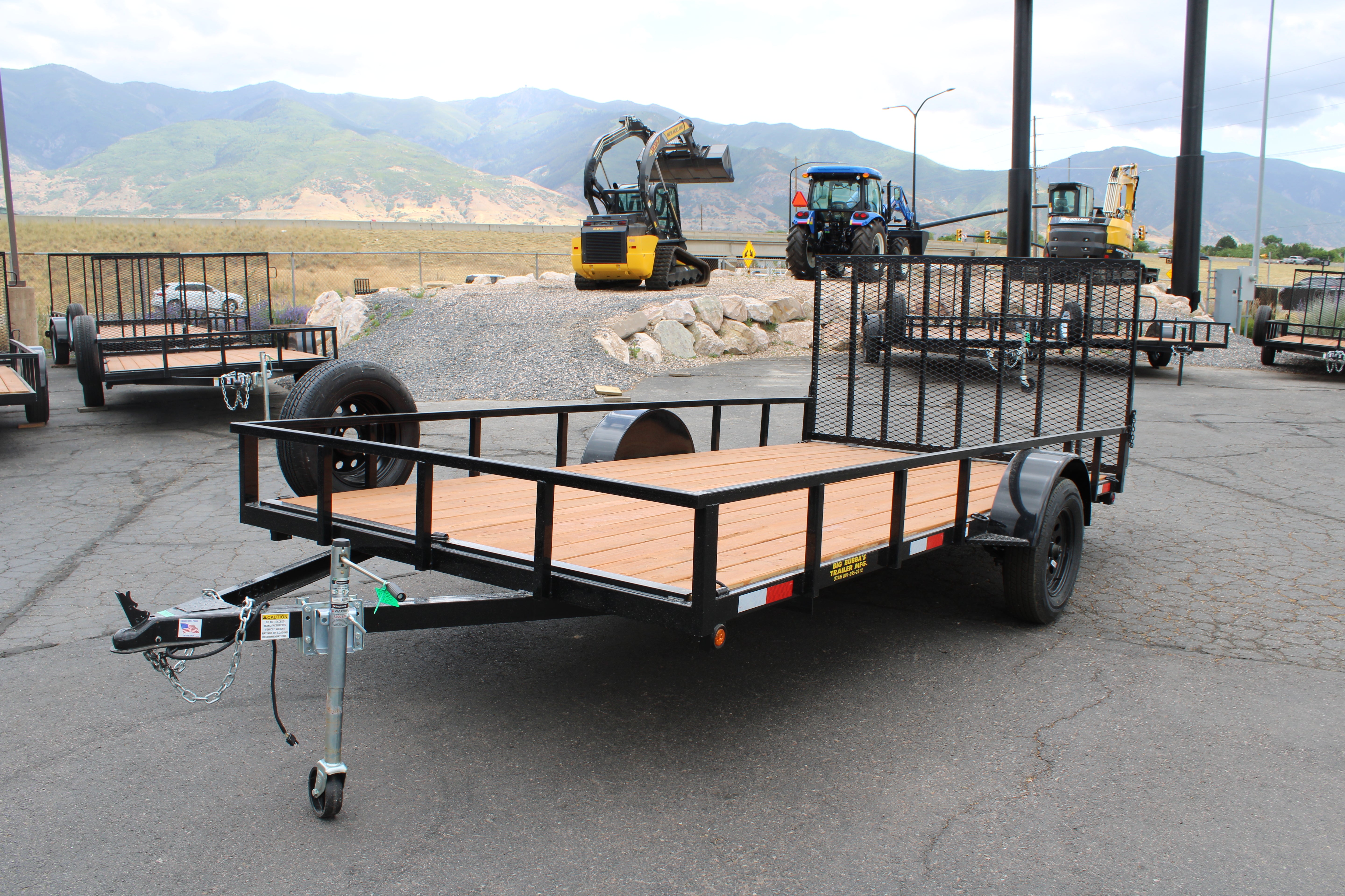 Big Bubbas 14' Flatbed Trailer