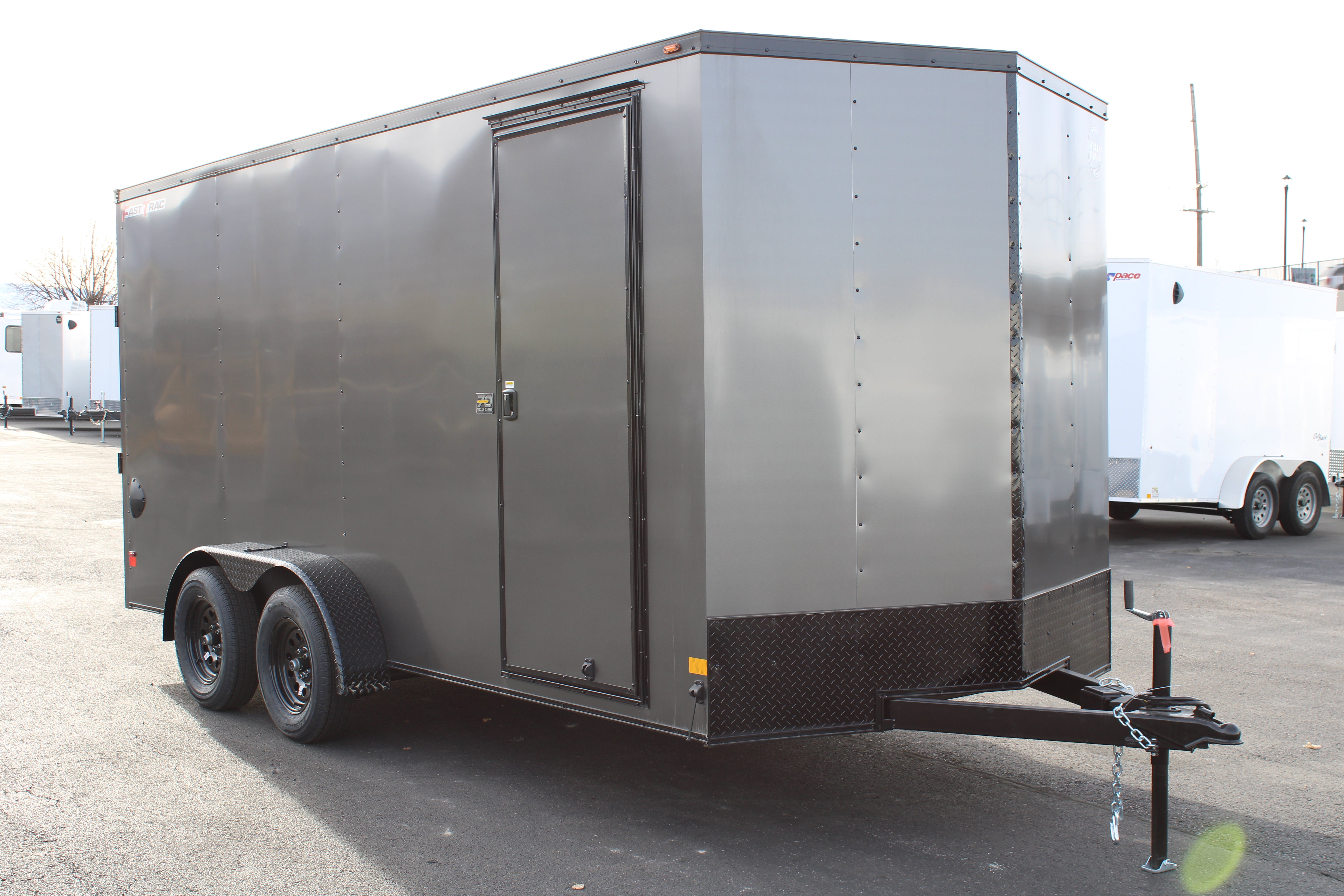 2025 Wells Cargo 7 x 16 Deluxe Enclosed Trailer