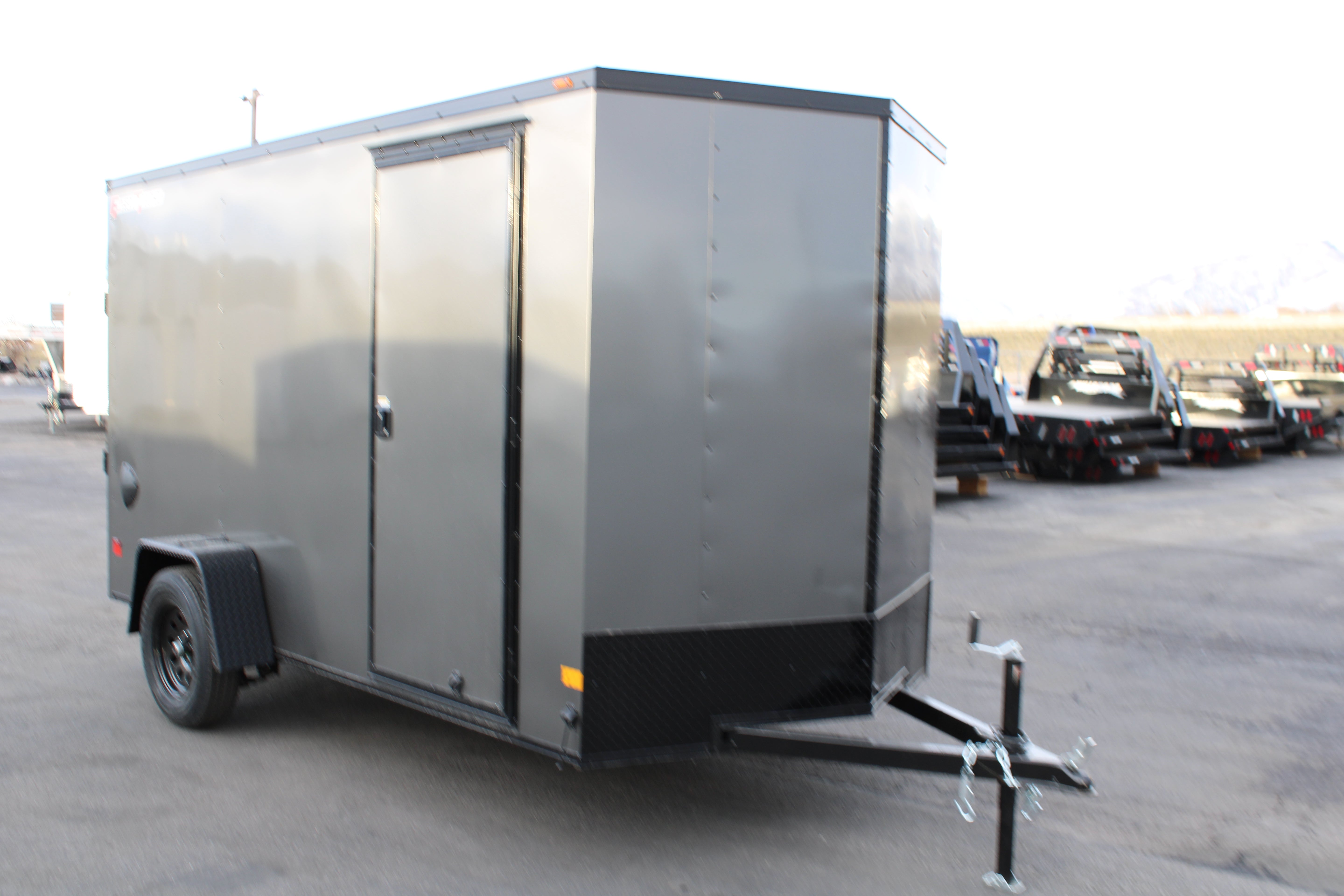 2025 Wells Cargo 6 x 12 Deluxe Enclosed Trailer