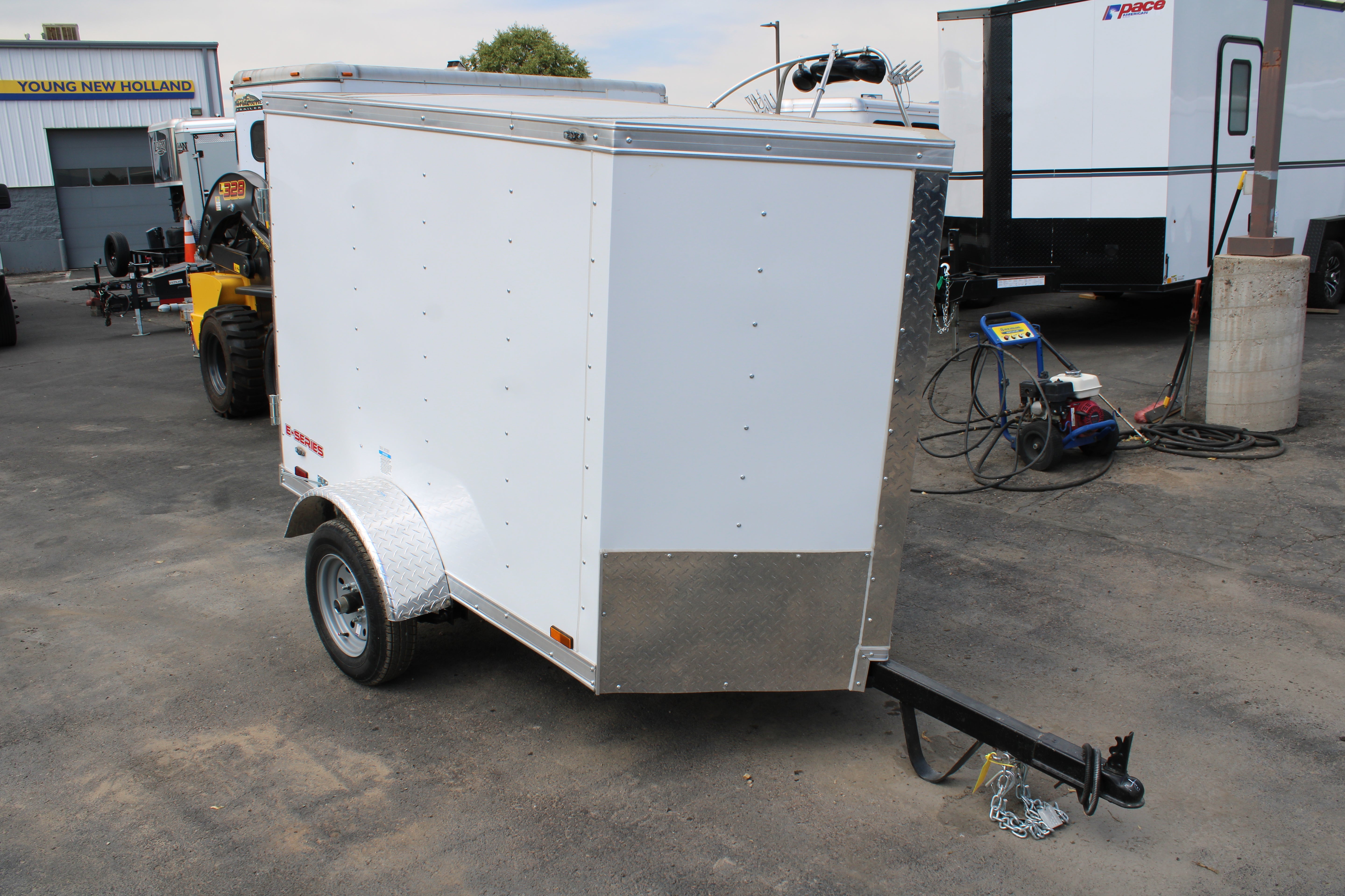 2026 Cargo Mate 4 x 6 Cargo Trailer W/ Single Swing Door