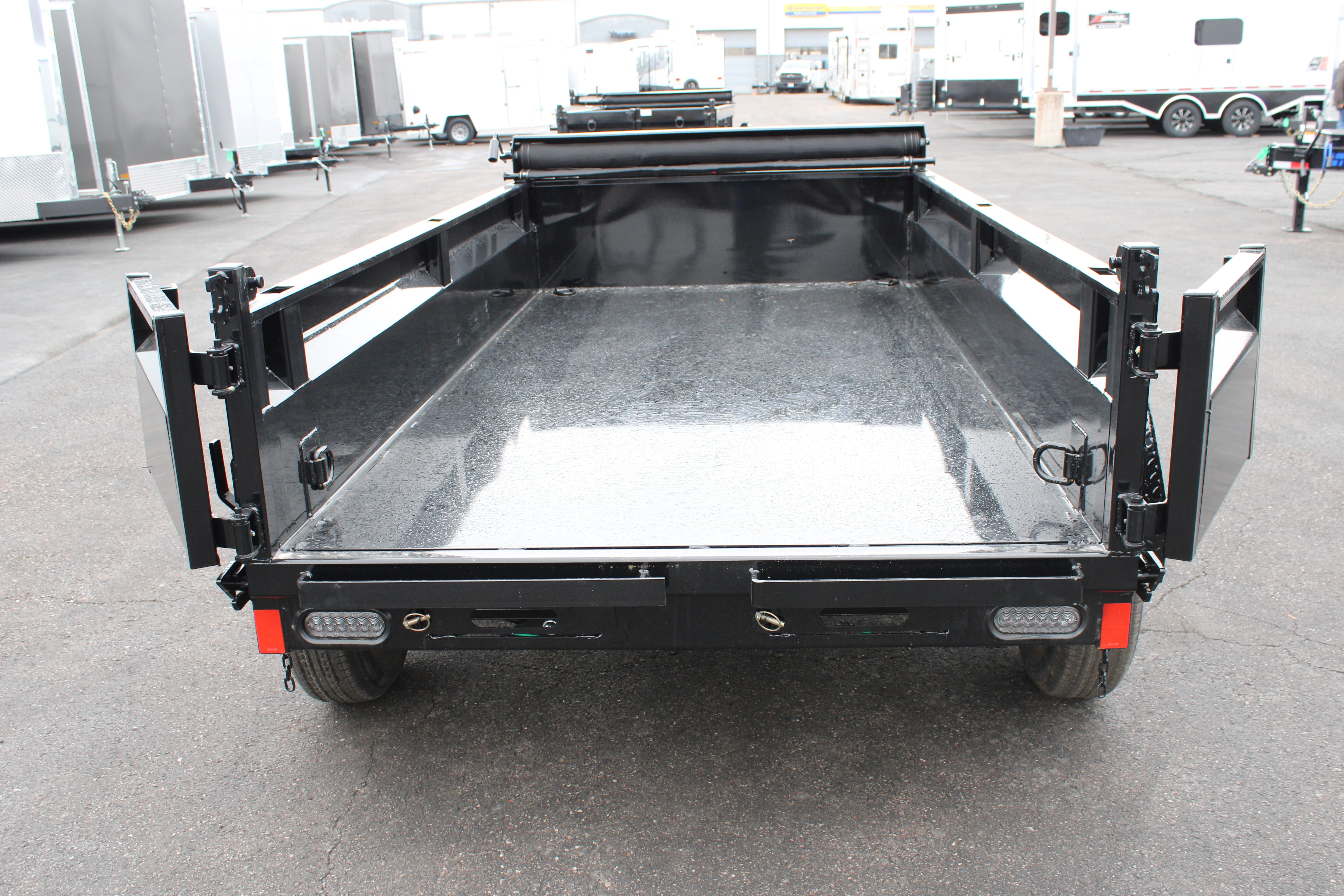 Load Trailer DE 60" X 10' Dump Trailer