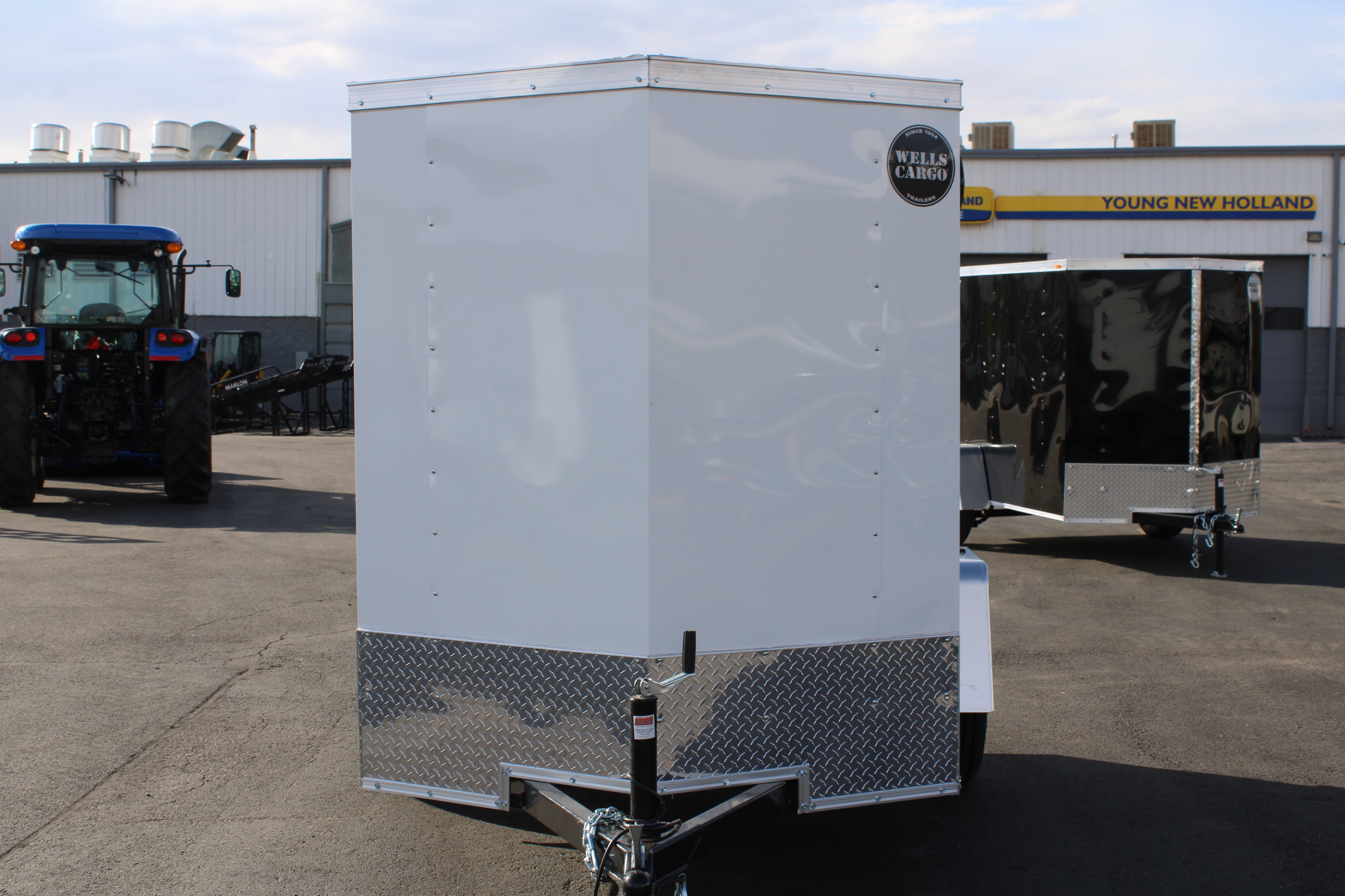 2025 Wells Cargo 5 x 8 Enclosed Trailer W/ Barn Door
