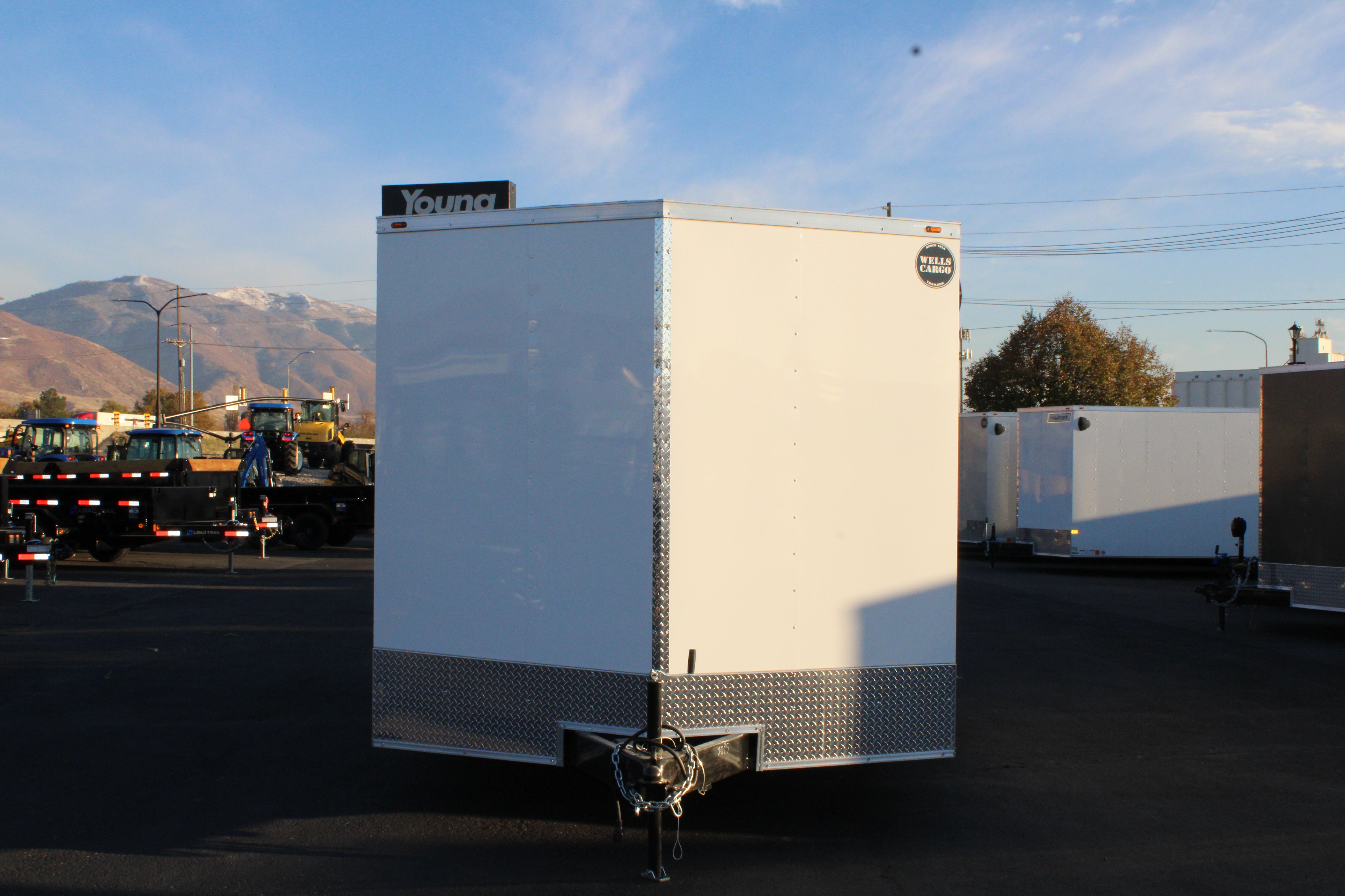 2025 Wells Cargo 8.5 x 16 Deluxe Enclosed Trailer