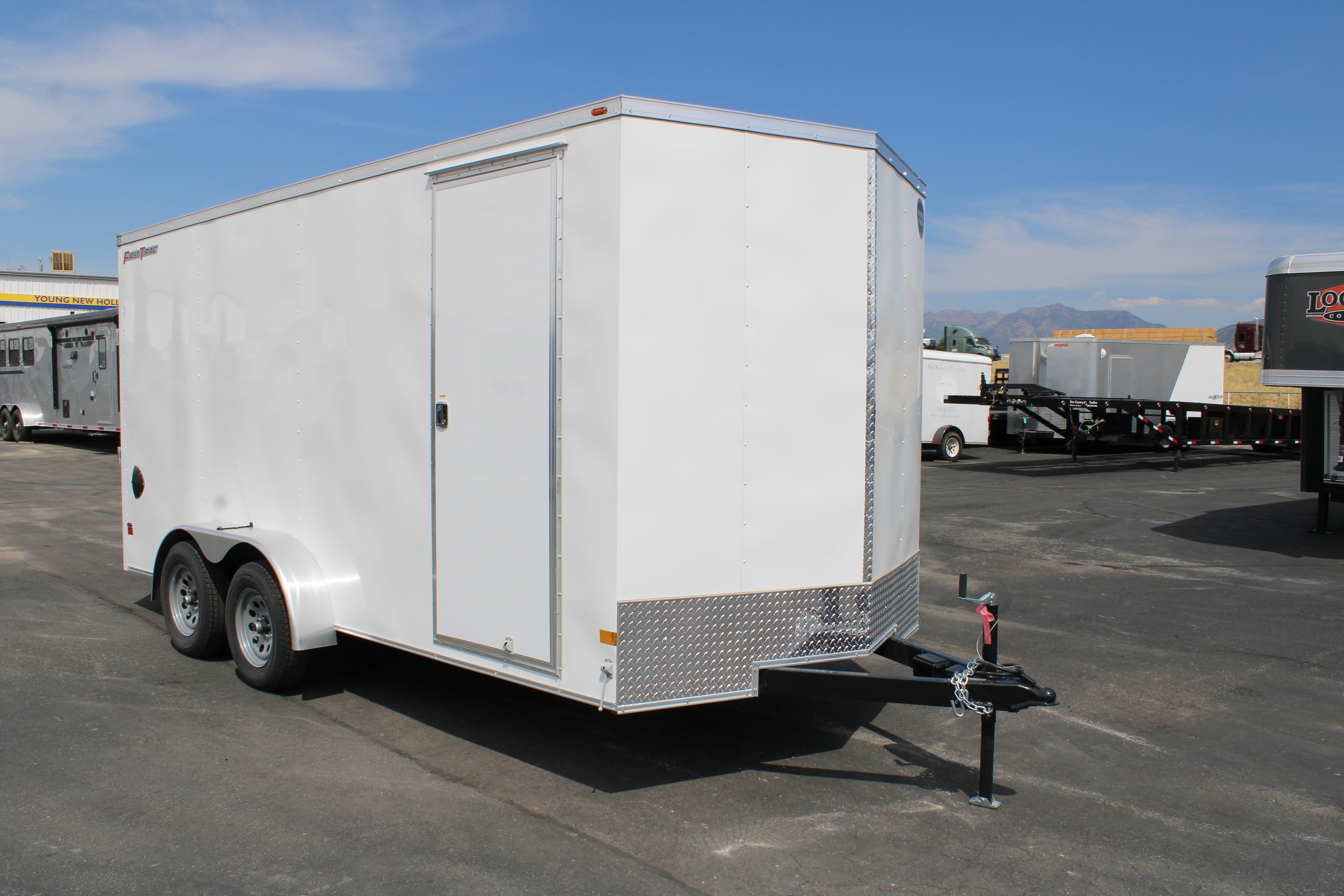 Wells Cargo 7 x 16 Deluxe Enclosed Trailer