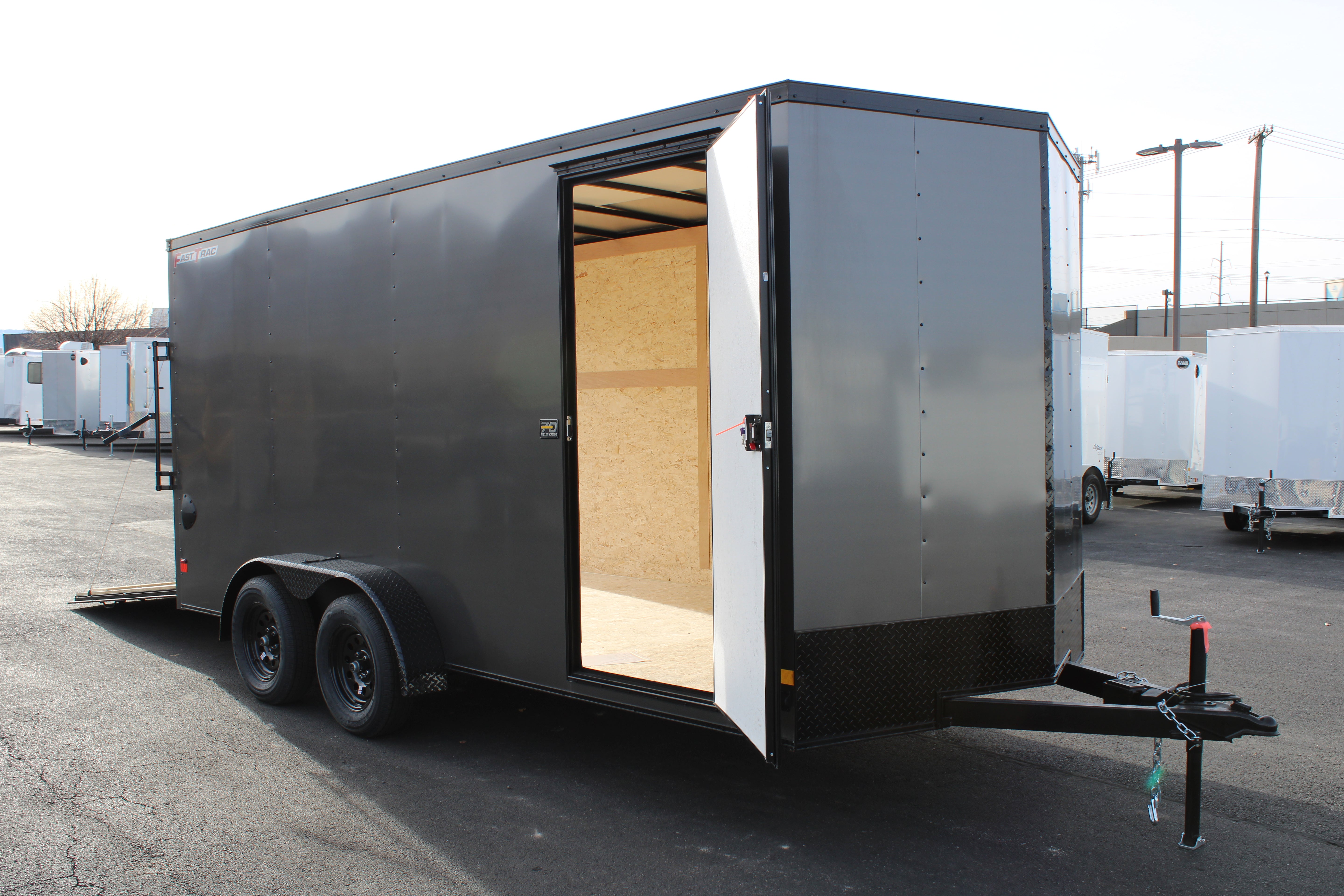 2025 Wells Cargo 7 x 16 Deluxe Enclosed Trailer