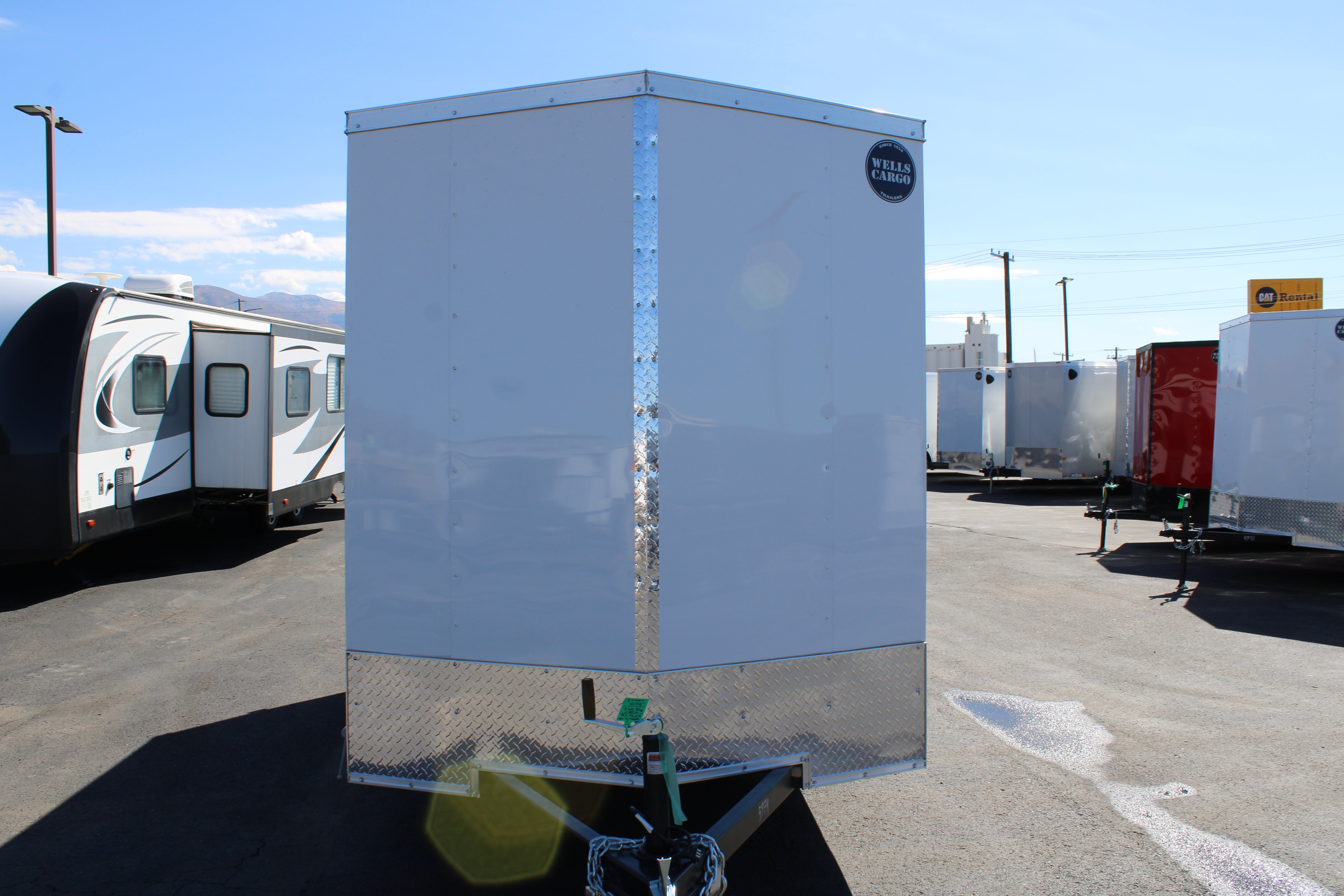 Wells Cargo 6 x 12 Deluxe Enclosed Trailer