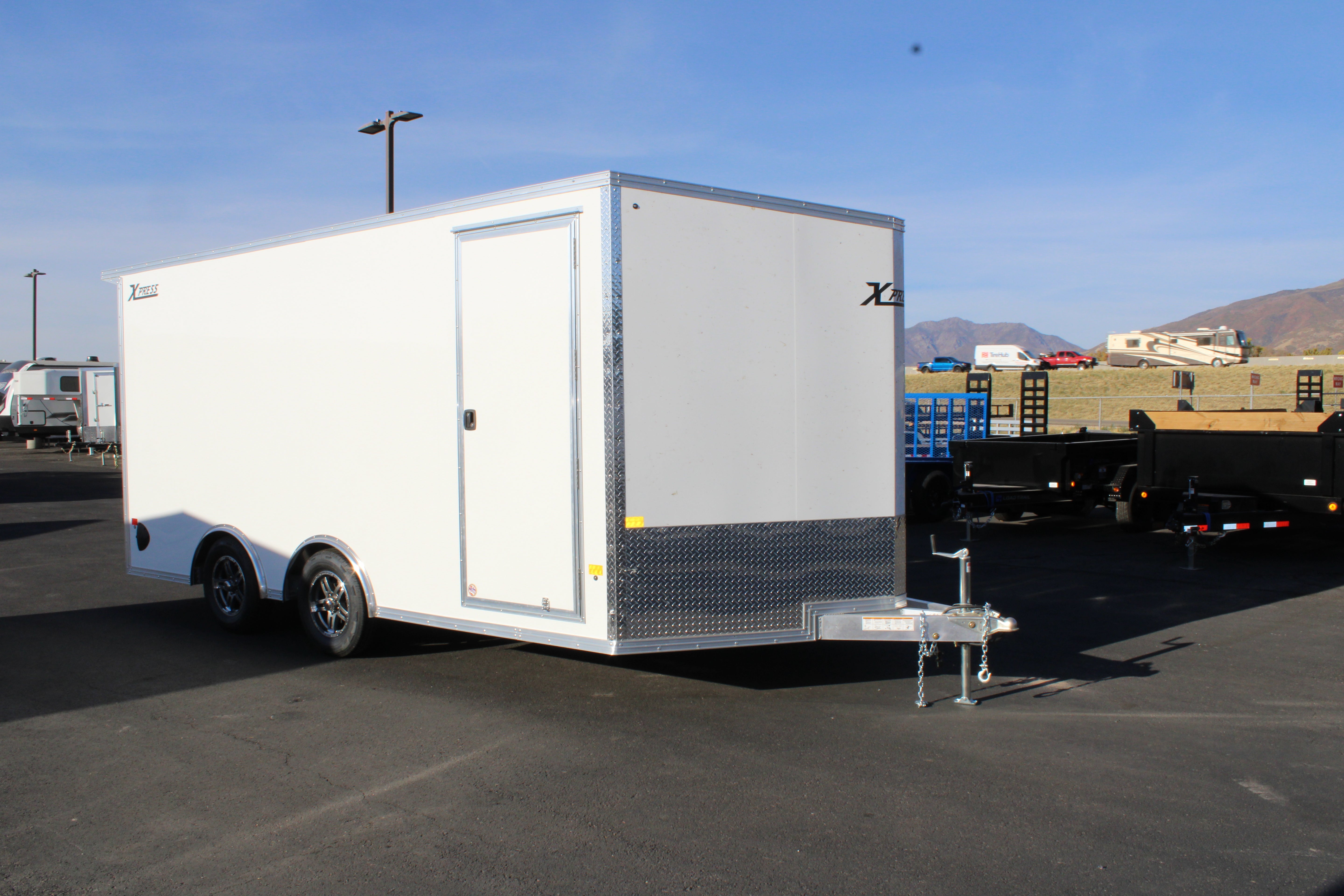 2025 Alcom 8.5 x 16 Enclosed Trailer